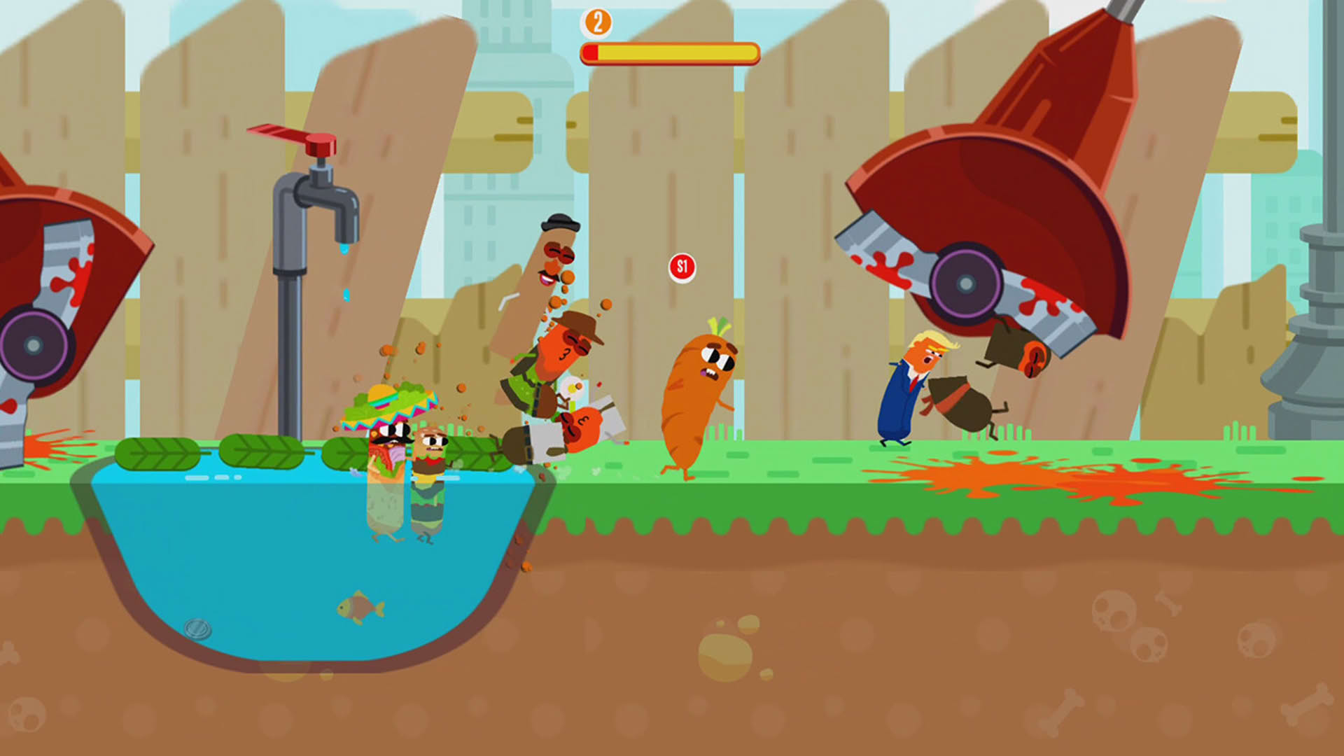 Screenshot for Run Sausage Run!