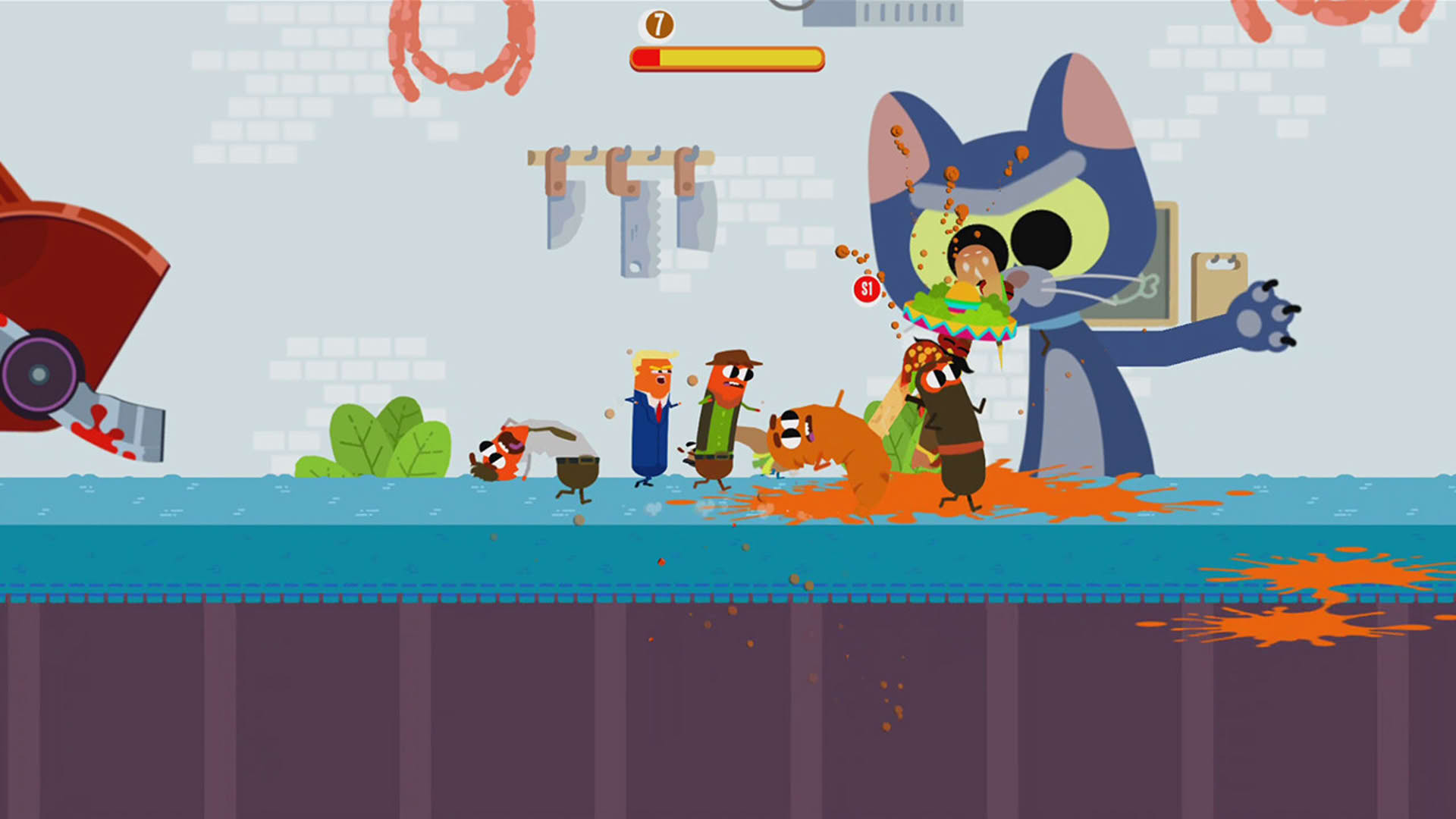 Screenshot for Run Sausage Run!