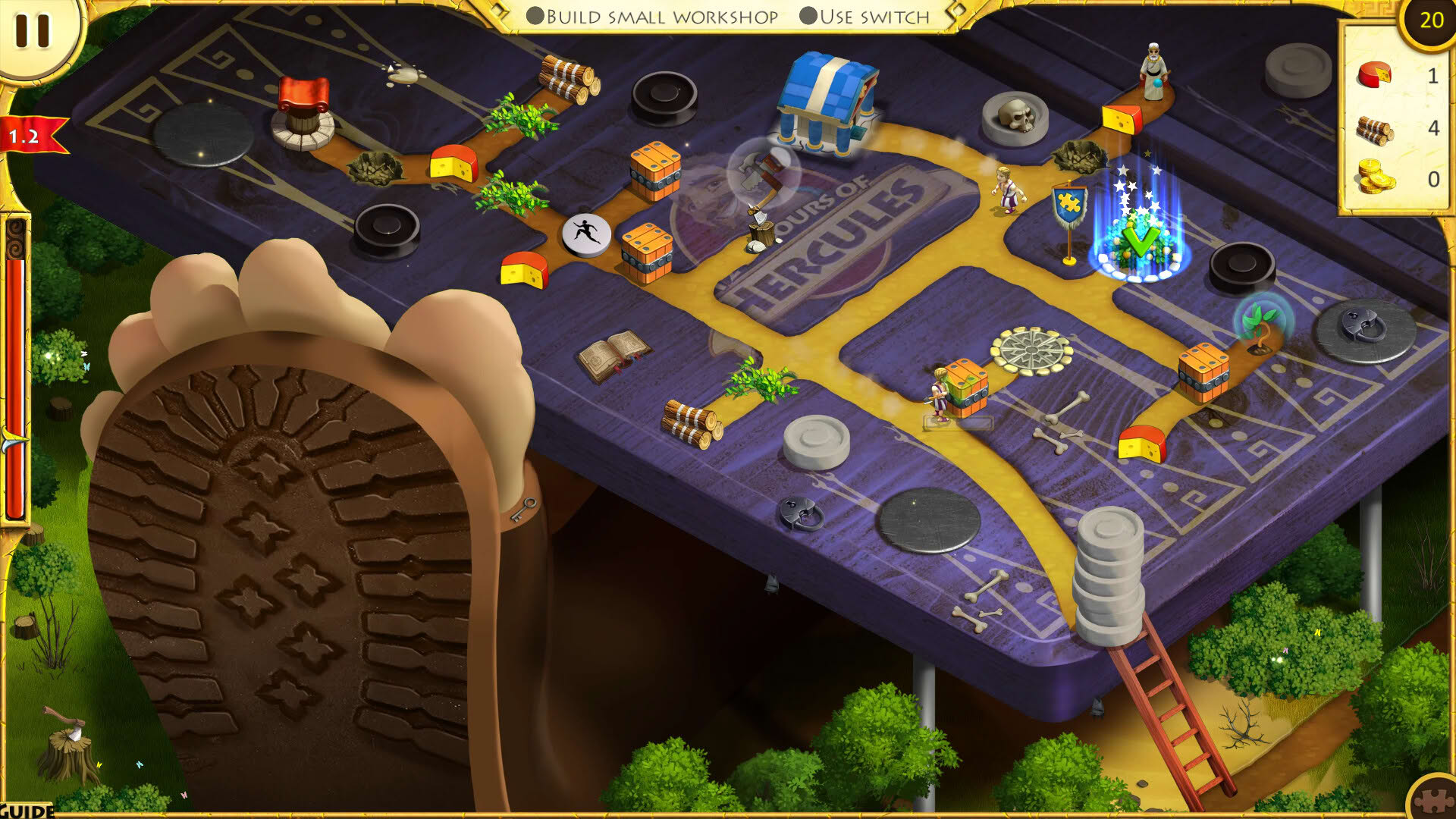 Screenshot for 12 Labours of Hercules XV: Little Big Adventure