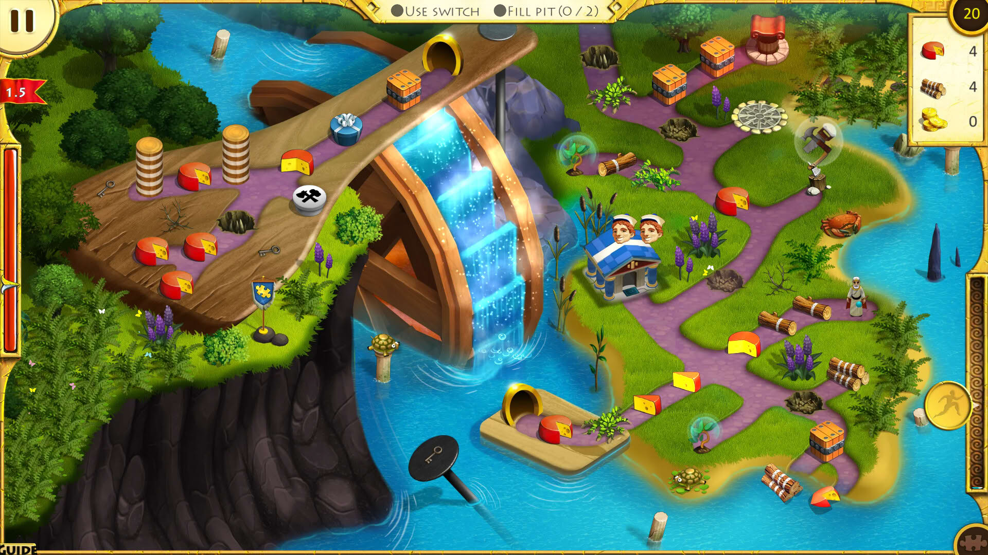 Screenshot for 12 Labours of Hercules XV: Little Big Adventure