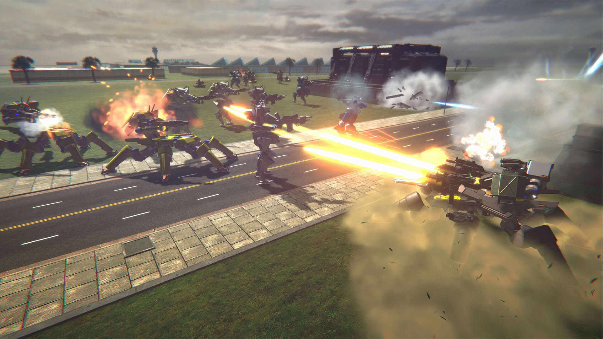 Screenshot for Custom Mech Wars