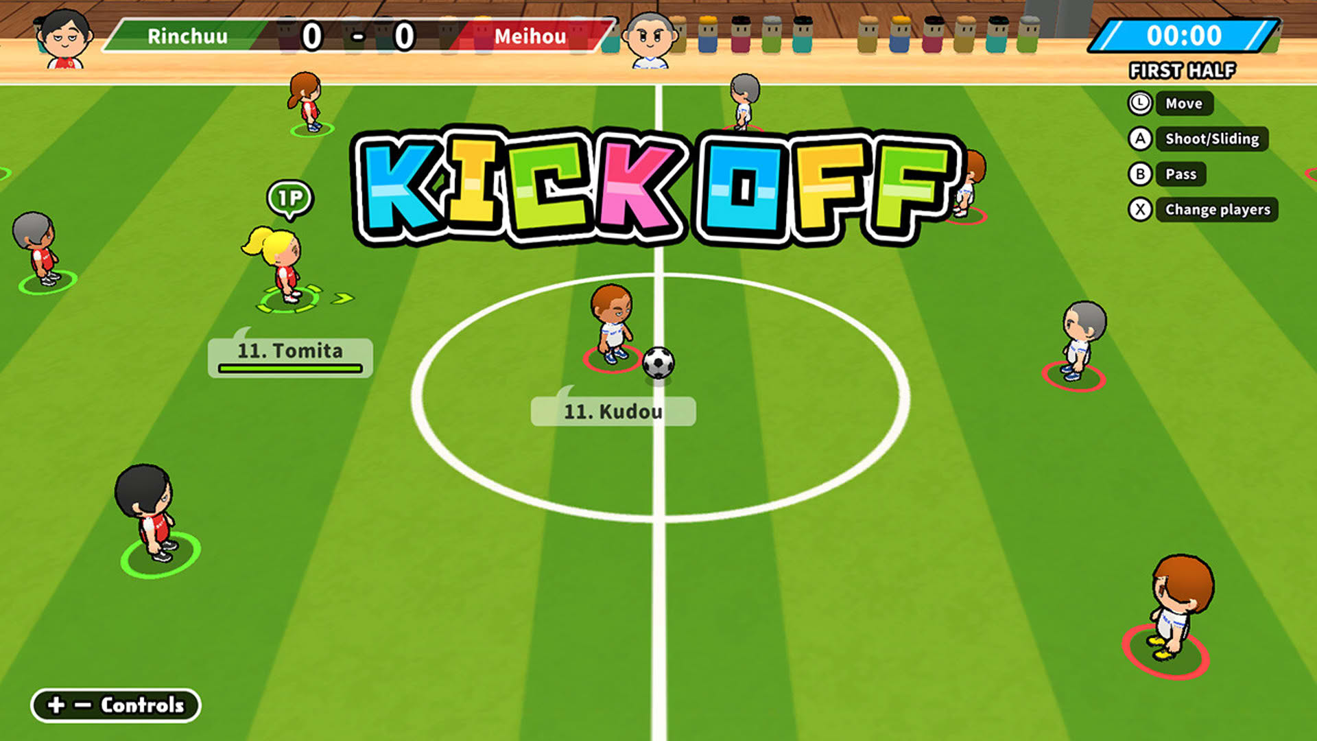 Screenshot for Desktop Soccer 2
