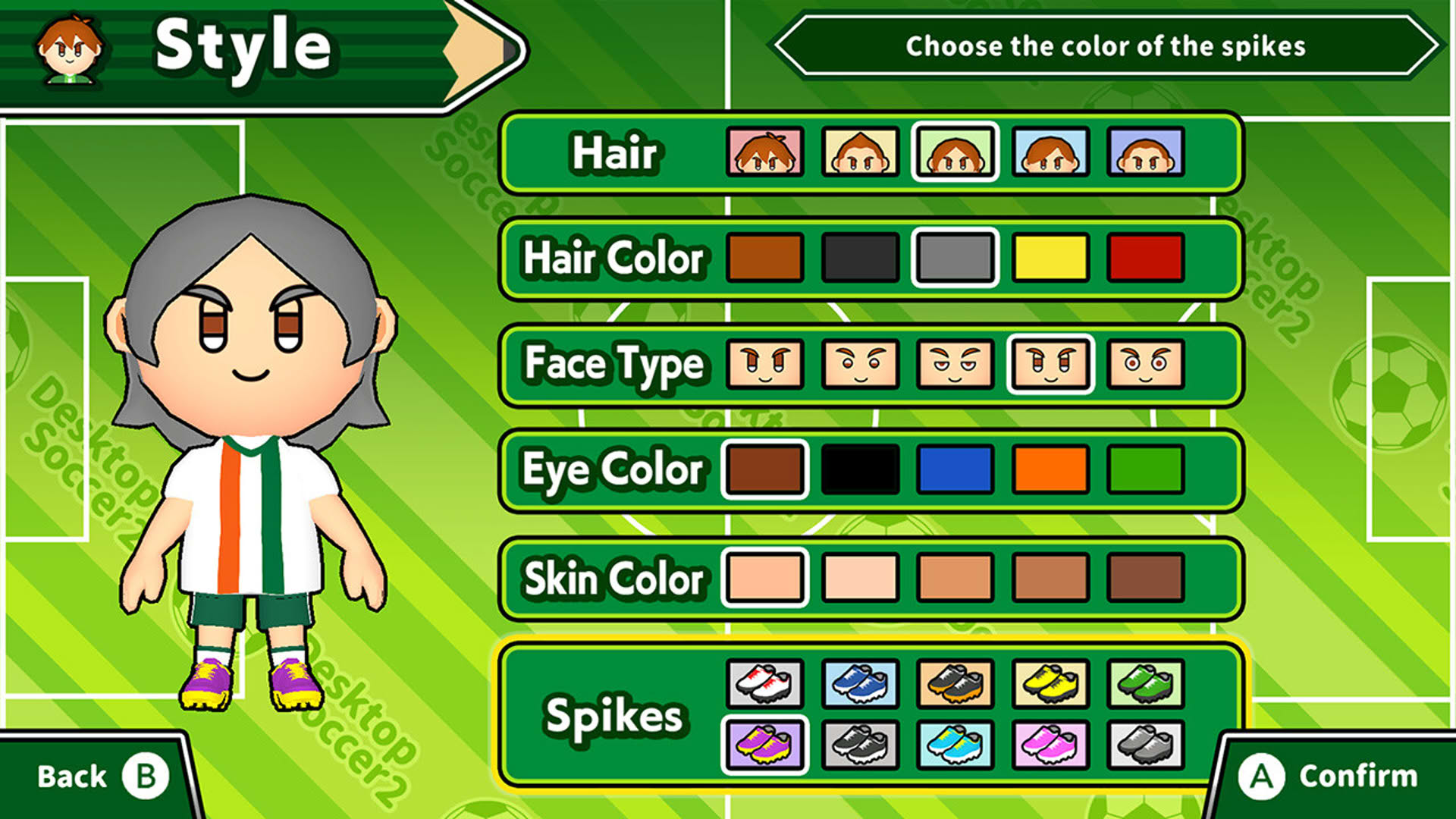Screenshot for Desktop Soccer 2