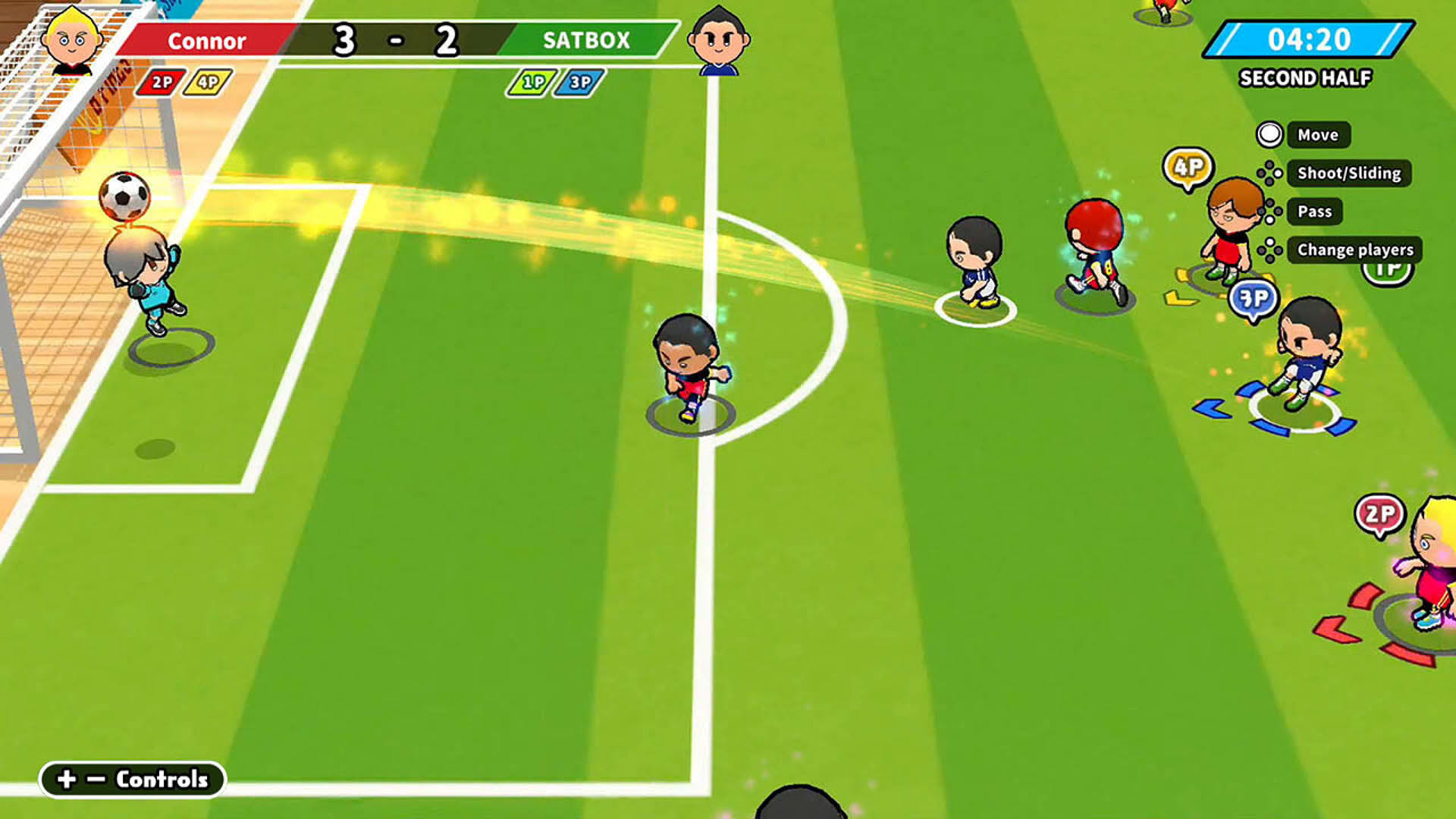 Screenshot for Desktop Soccer 2