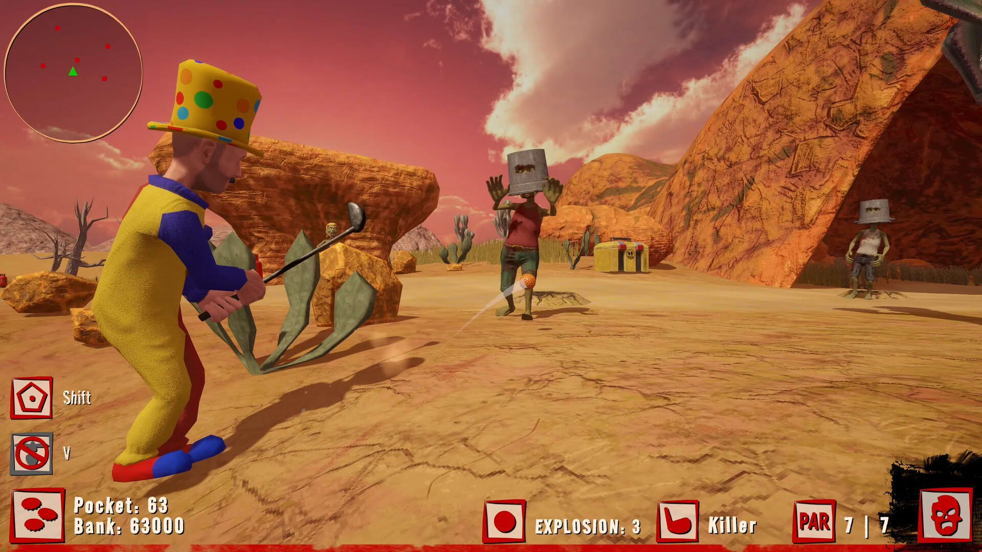 Screenshot for Golf vs. Zombies
