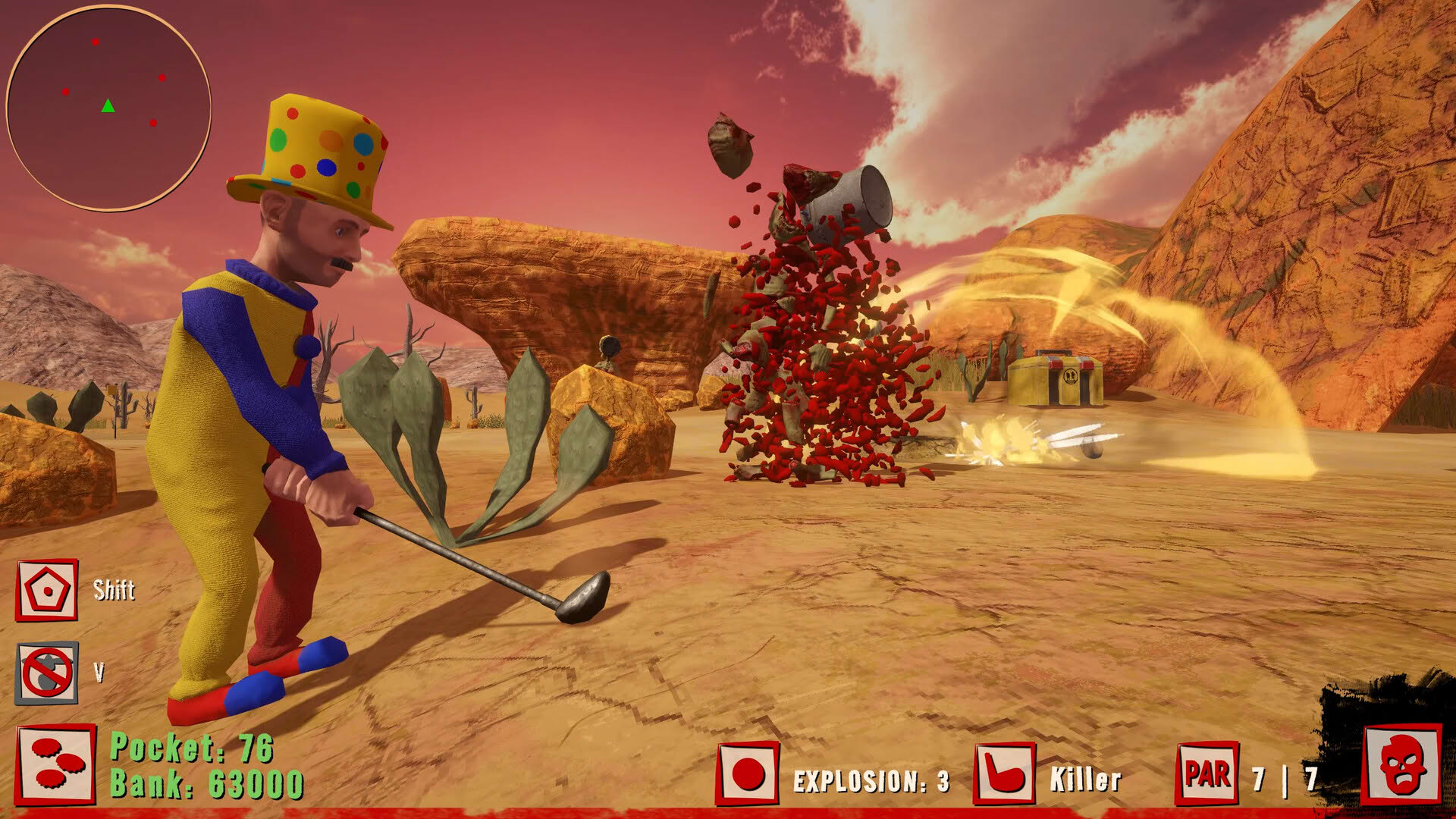 Screenshot for Golf vs. Zombies