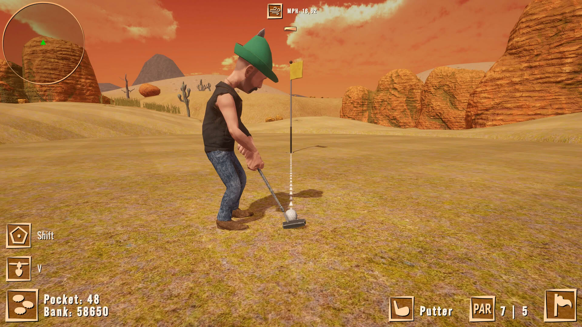 Screenshot for Golf vs. Zombies