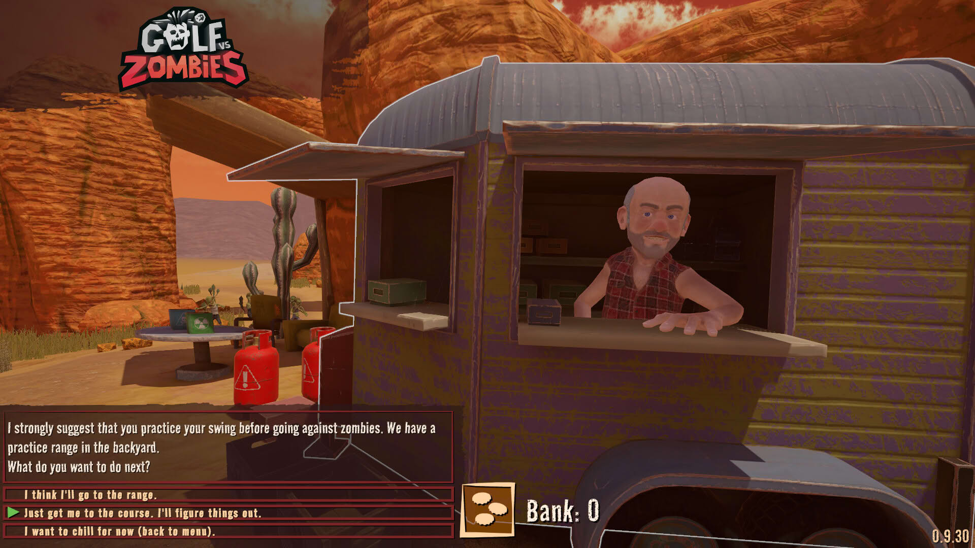 Screenshot for Golf vs. Zombies