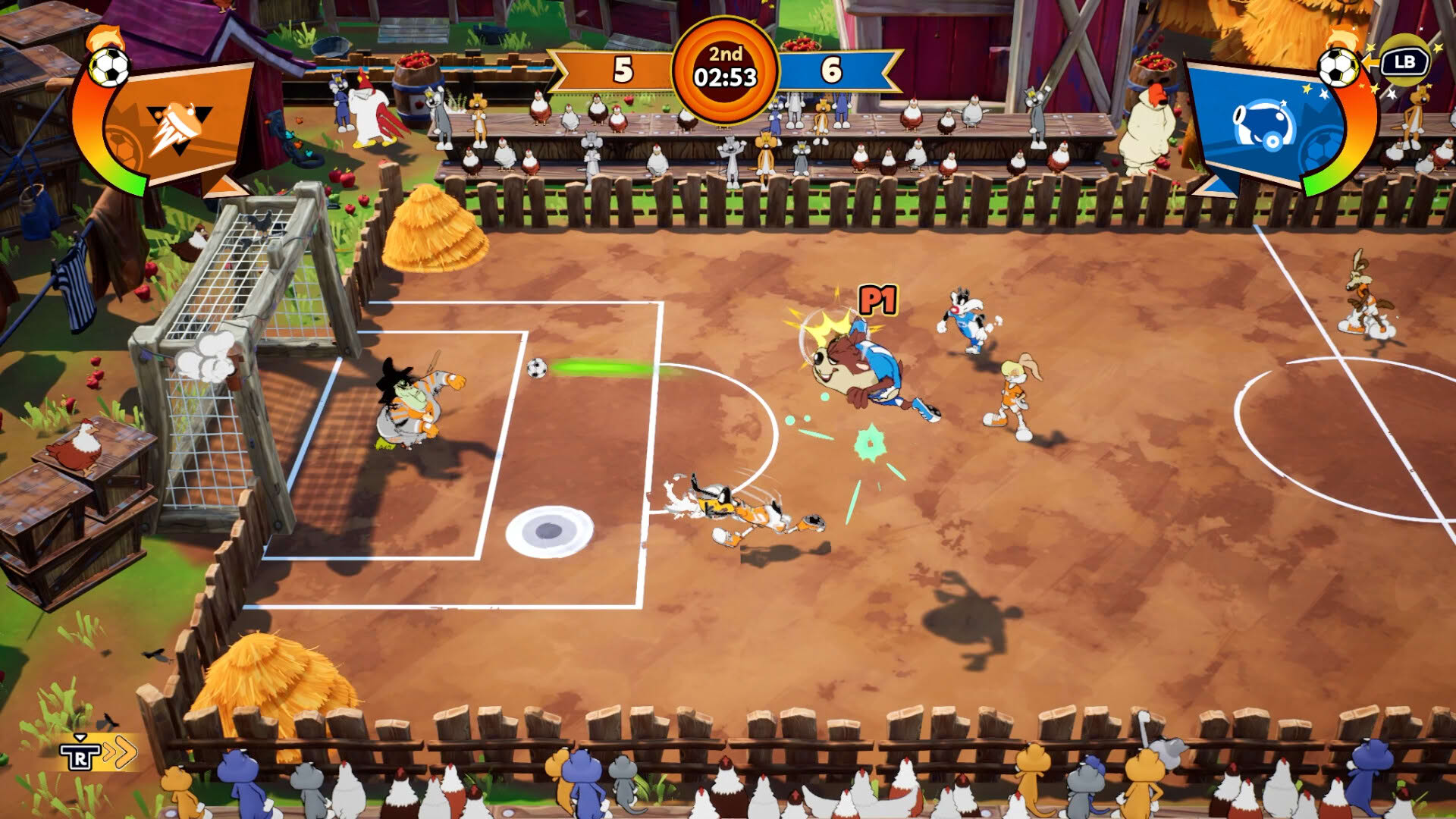 Screenshot for Looney Tunes: Wacky World of Sports