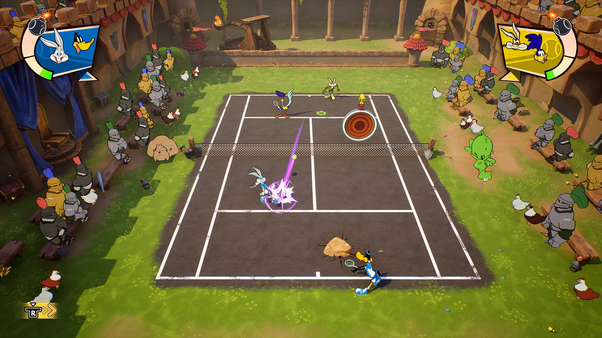 Screenshot for Looney Tunes: Wacky World of Sports