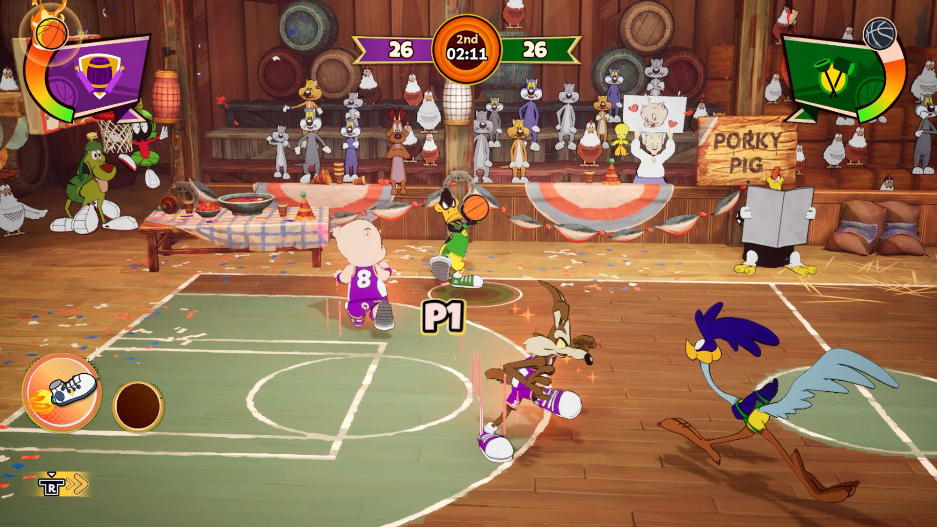 Screenshot for Looney Tunes: Wacky World of Sports