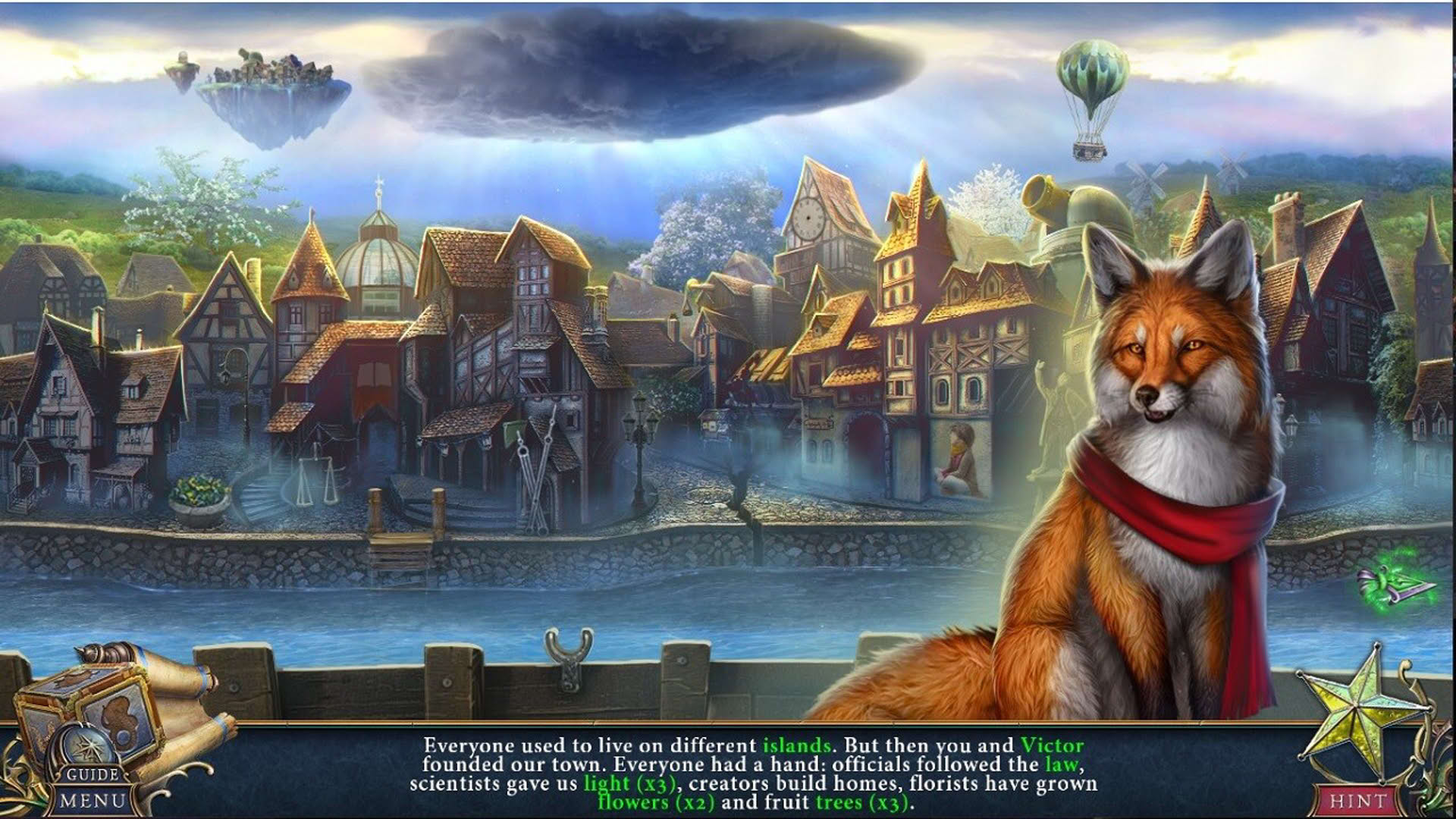 Screenshot for Bridge to Another World: Cursed Clouds