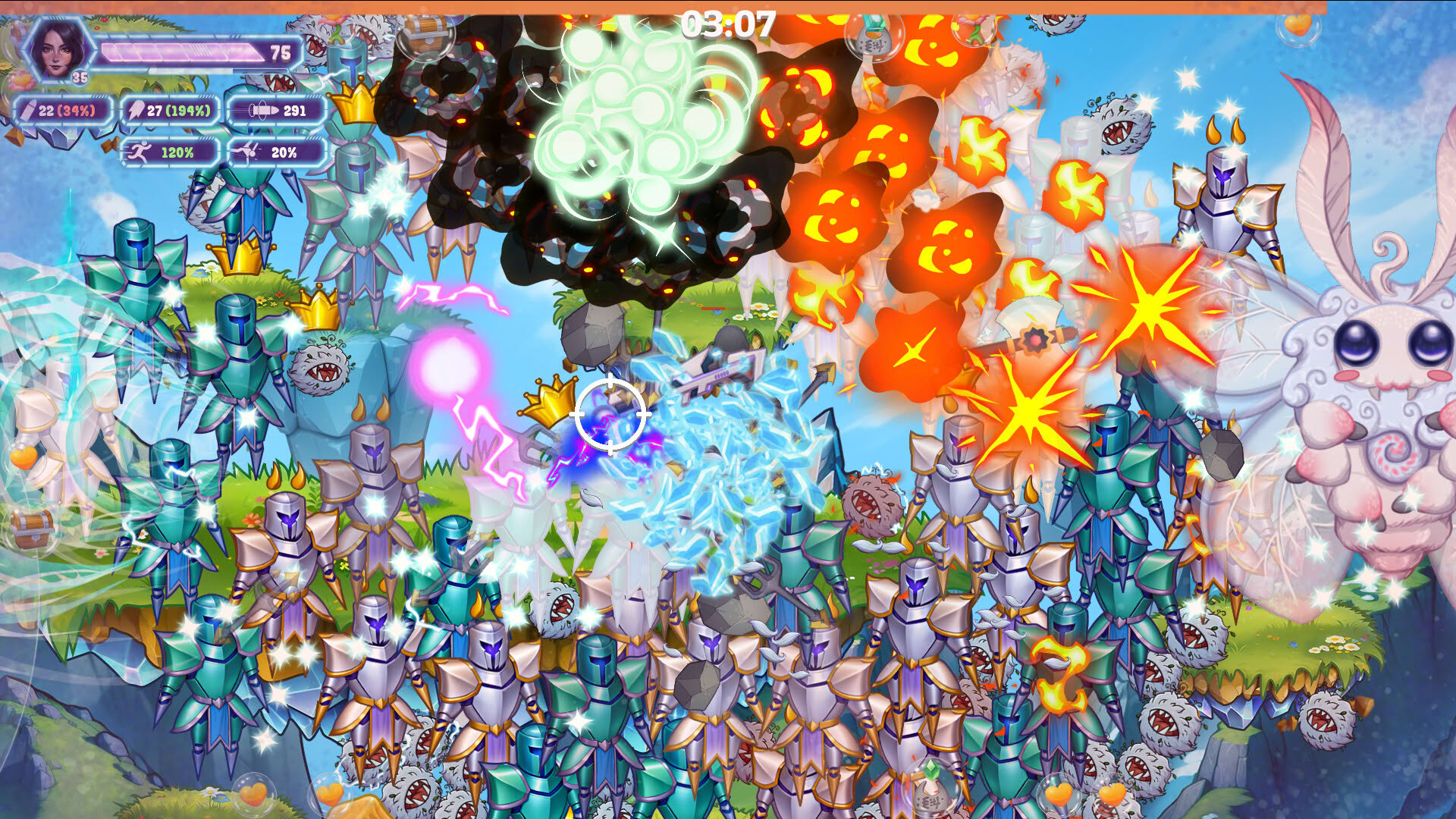 Screenshot for Sky Survivors