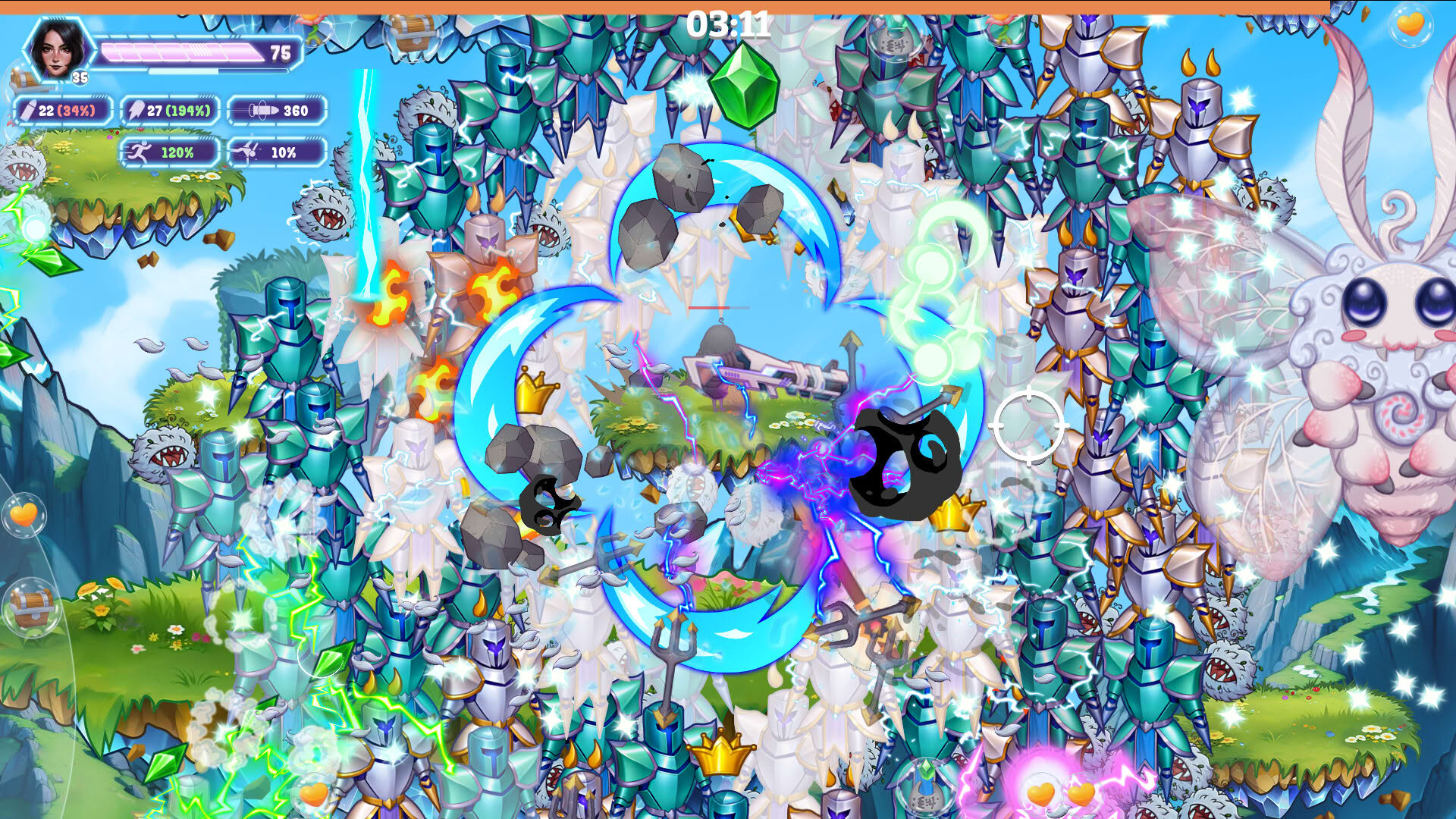 Screenshot for Sky Survivors