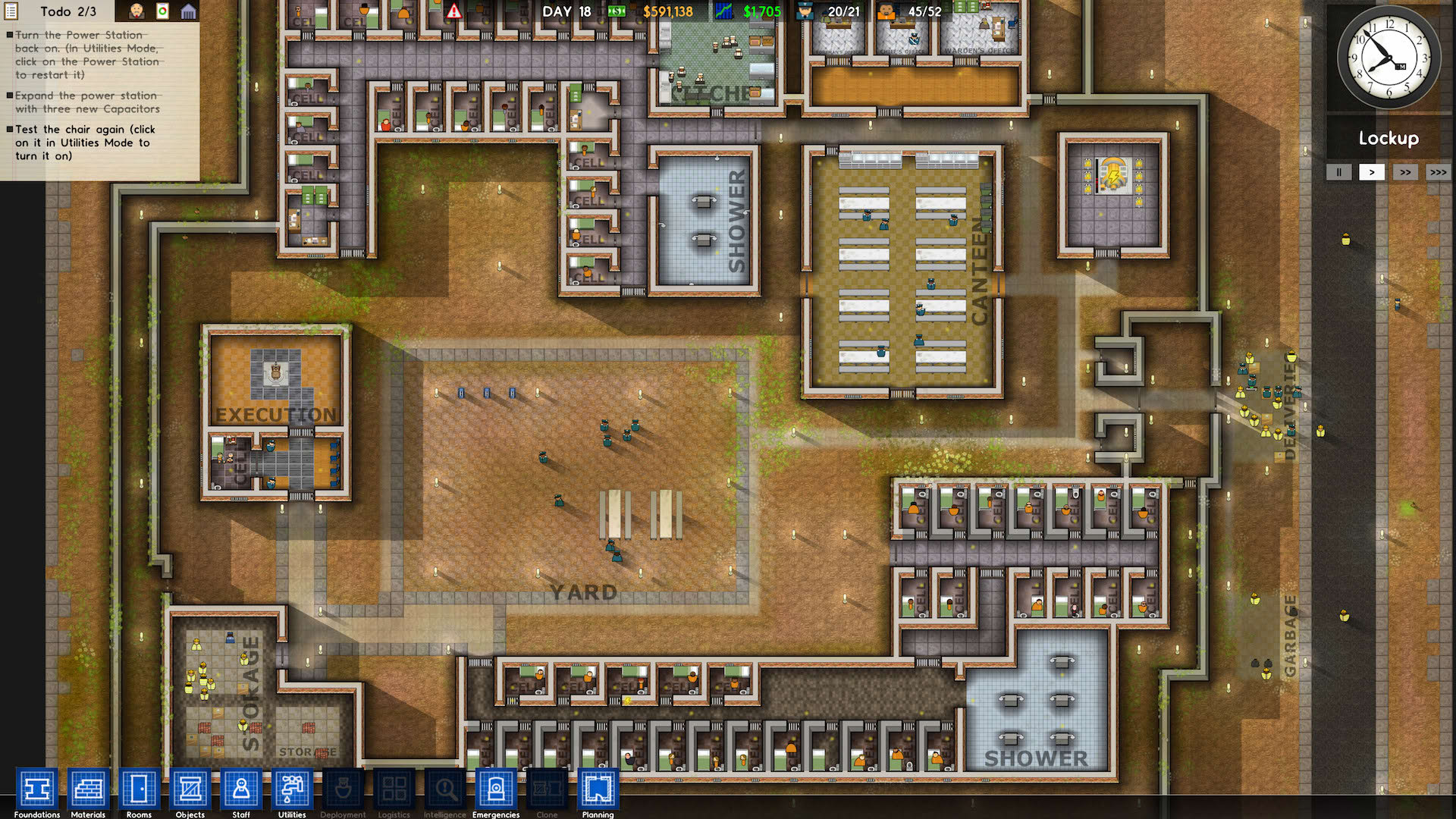 Screenshot for Prison Architect