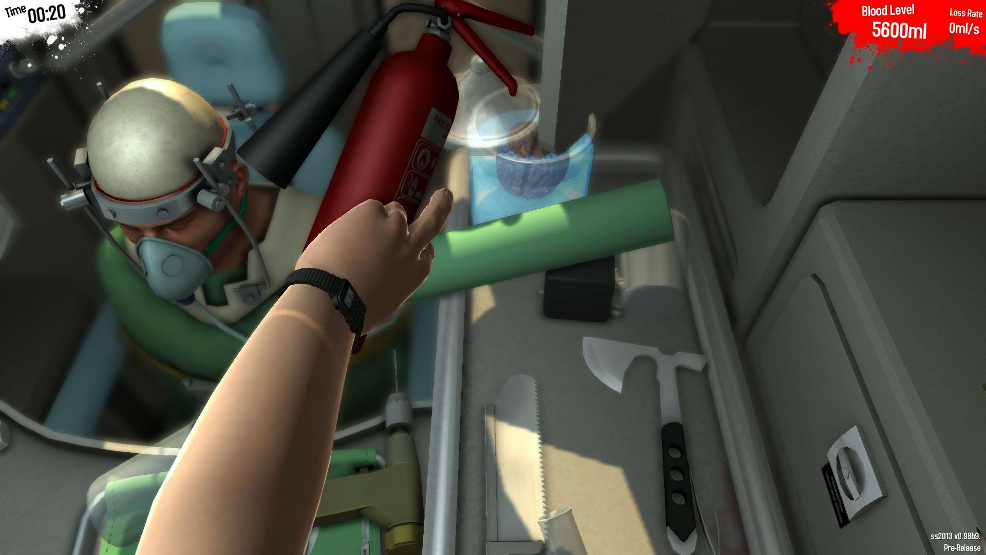 Screenshot for Surgeon Simulator 2013
