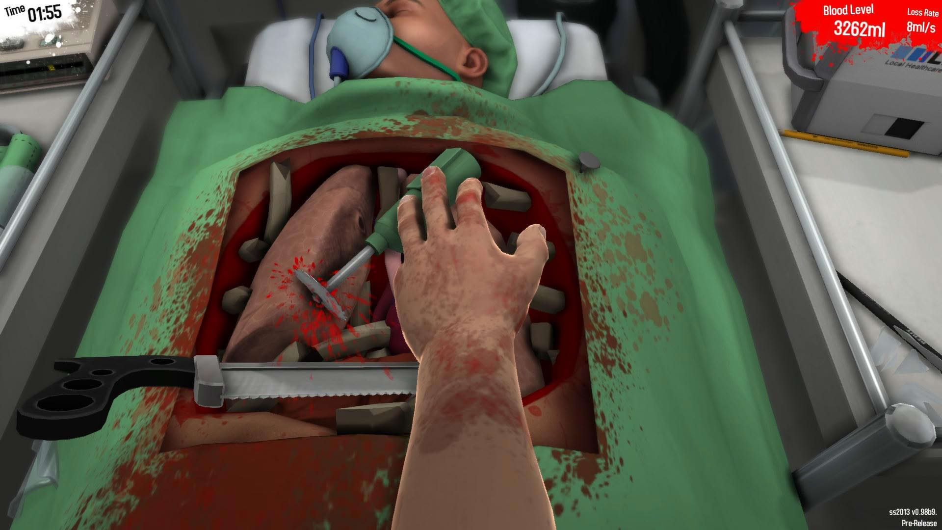 Screenshot for Surgeon Simulator 2013