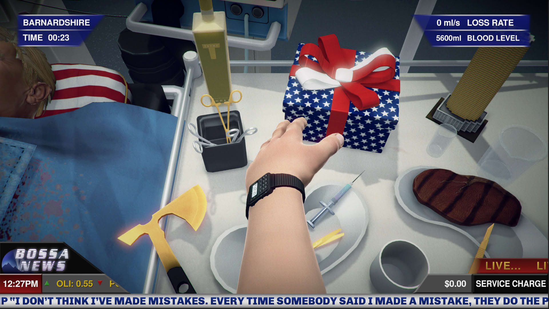 Screenshot for Surgeon Simulator 2013