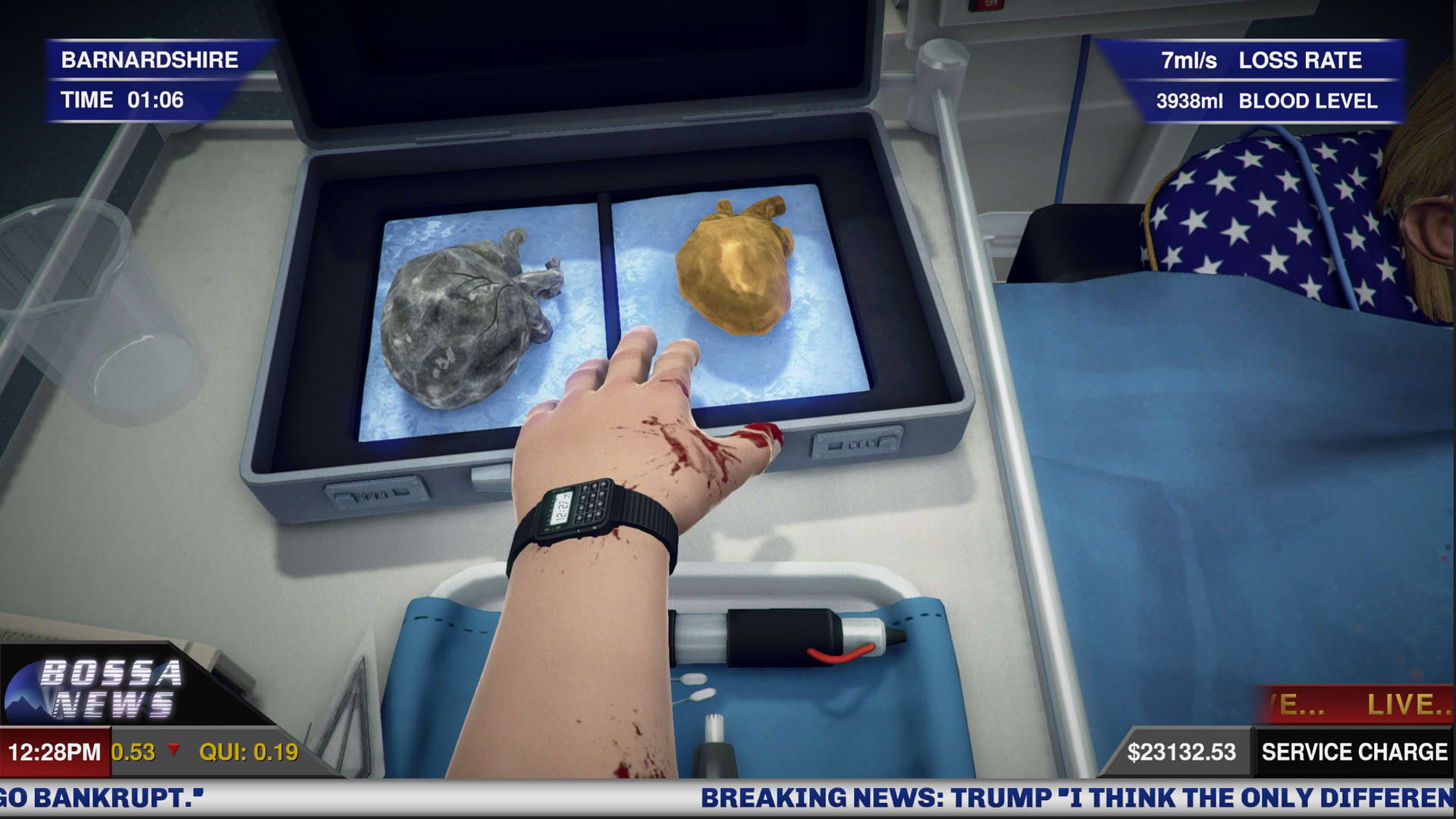Screenshot for Surgeon Simulator 2013
