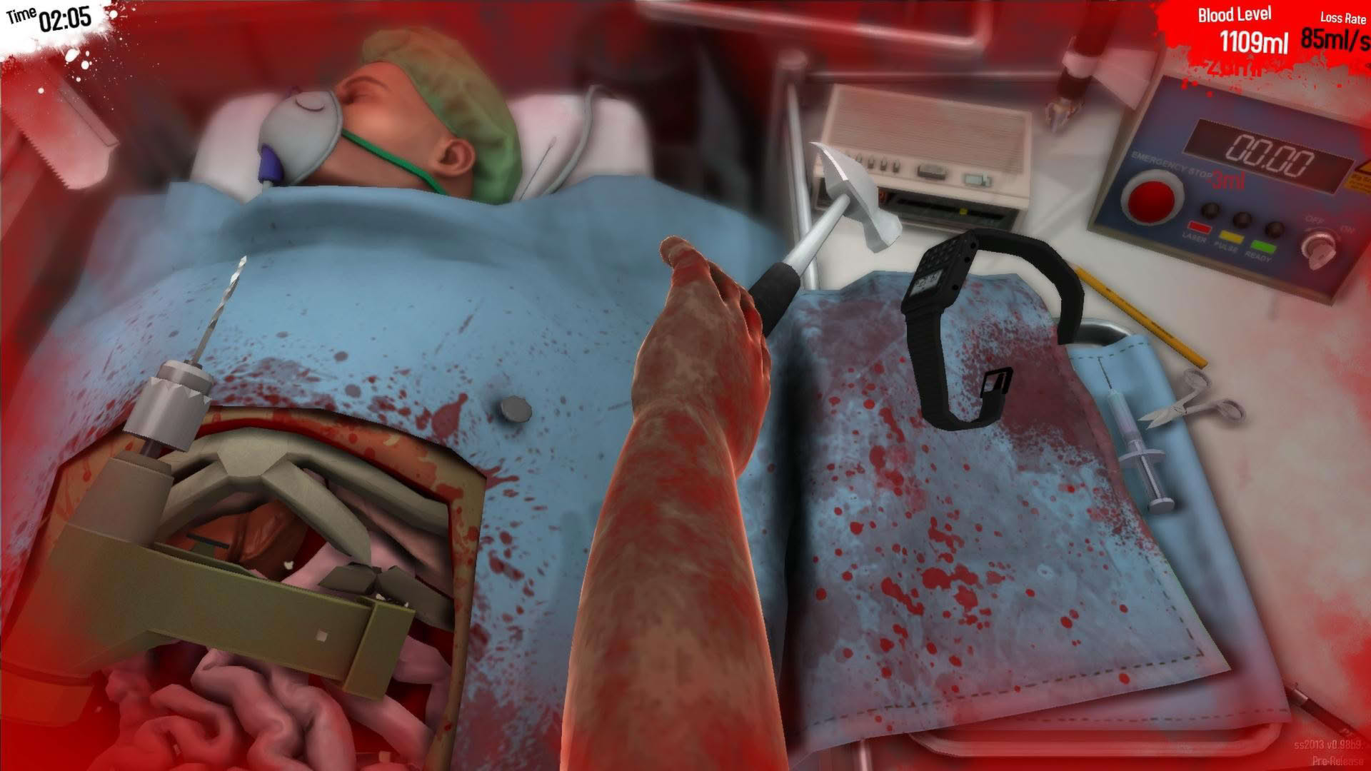 Screenshot for Surgeon Simulator 2013