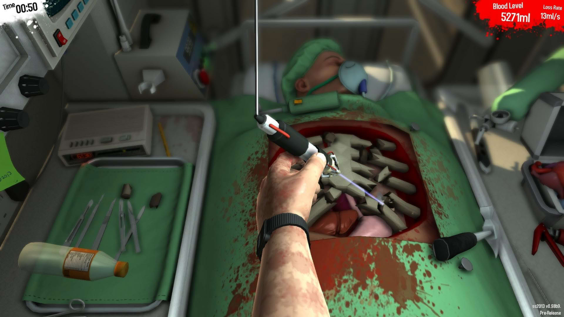 Screenshot for Surgeon Simulator 2013