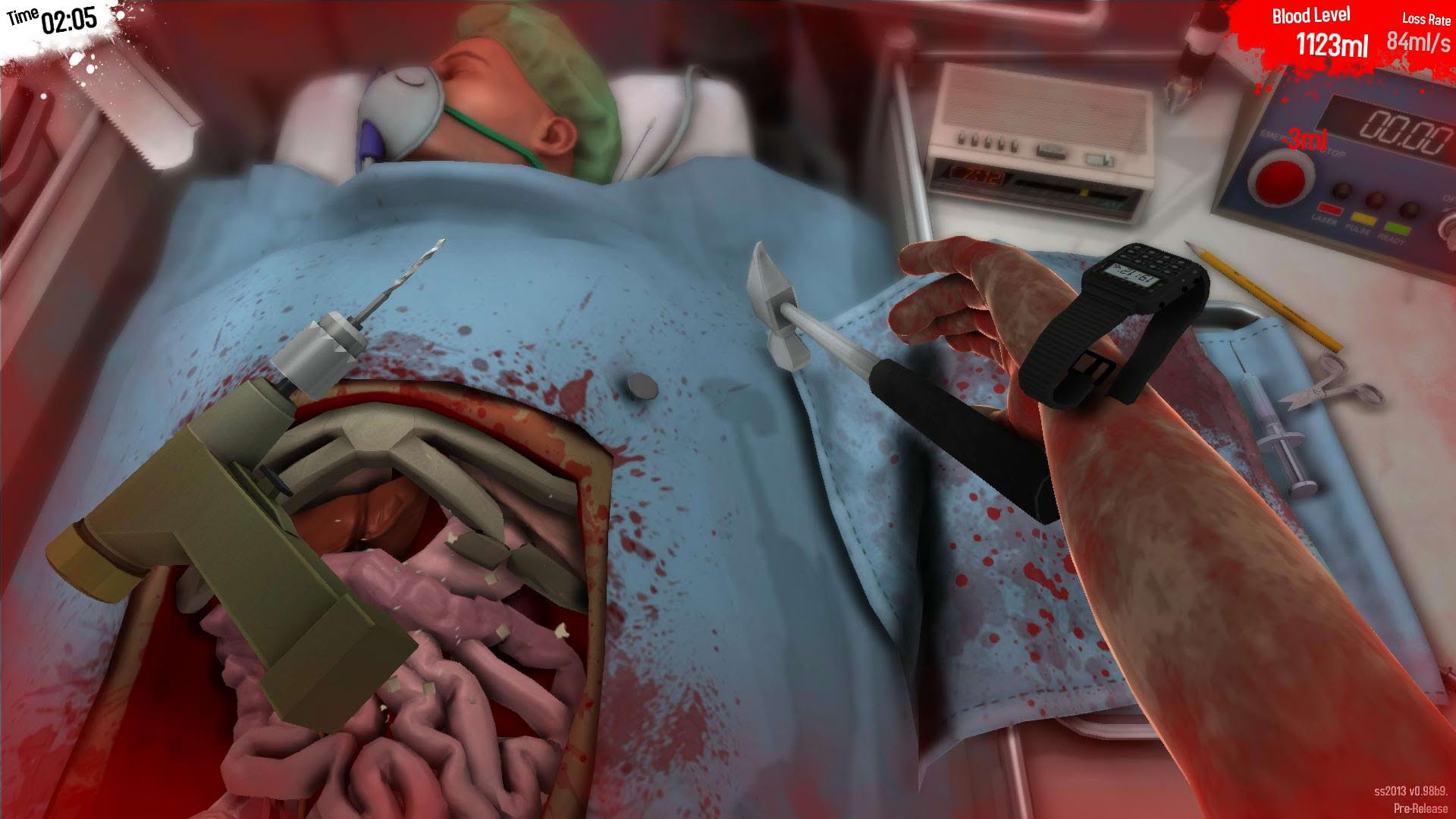 Screenshot for Surgeon Simulator 2013