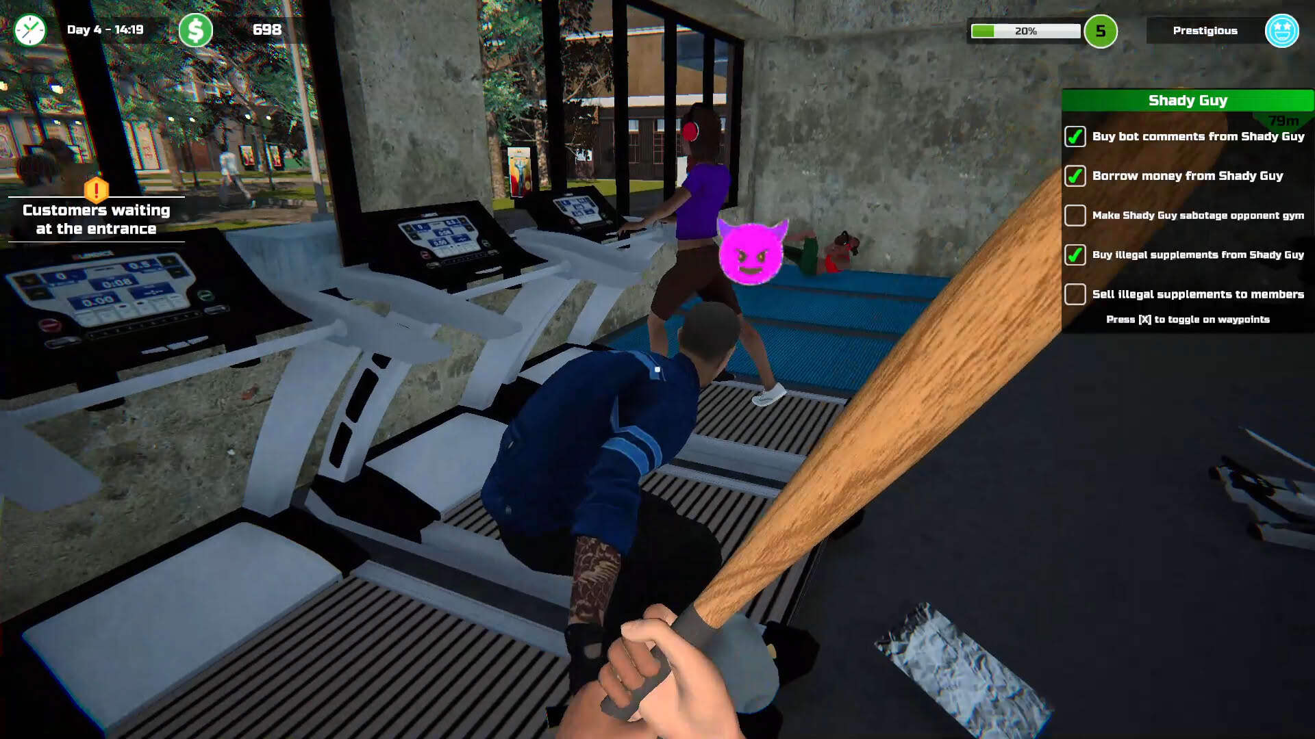 Screenshot for Gym Manager