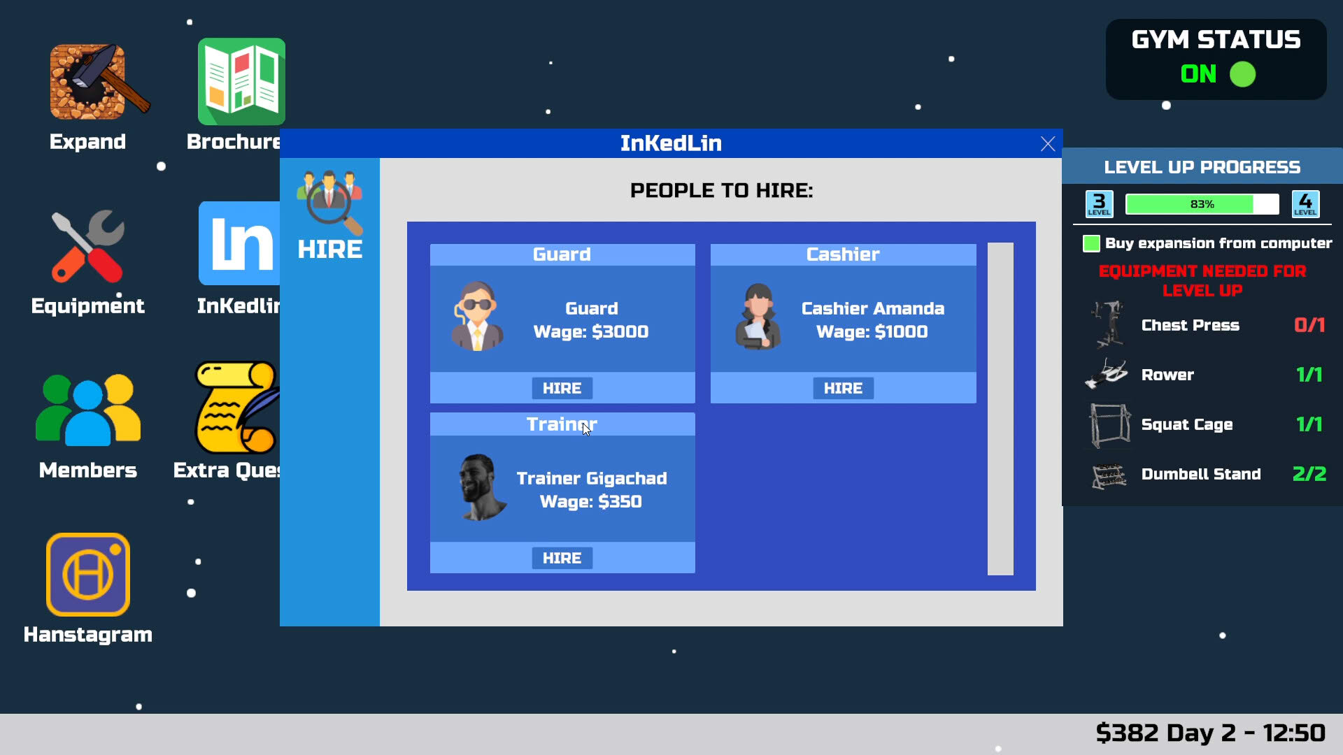Screenshot for Gym Manager