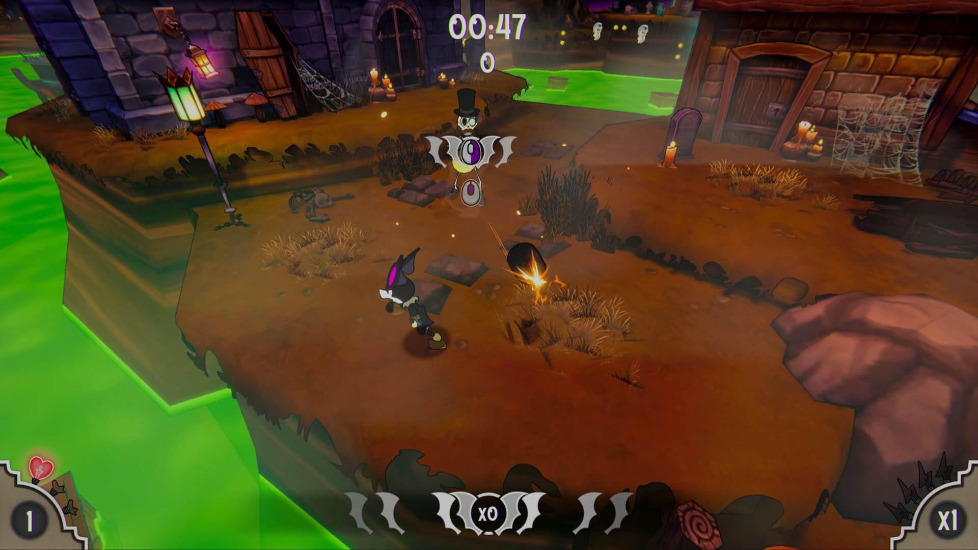 Screenshot for Spanky "Bat-a-Swing"
