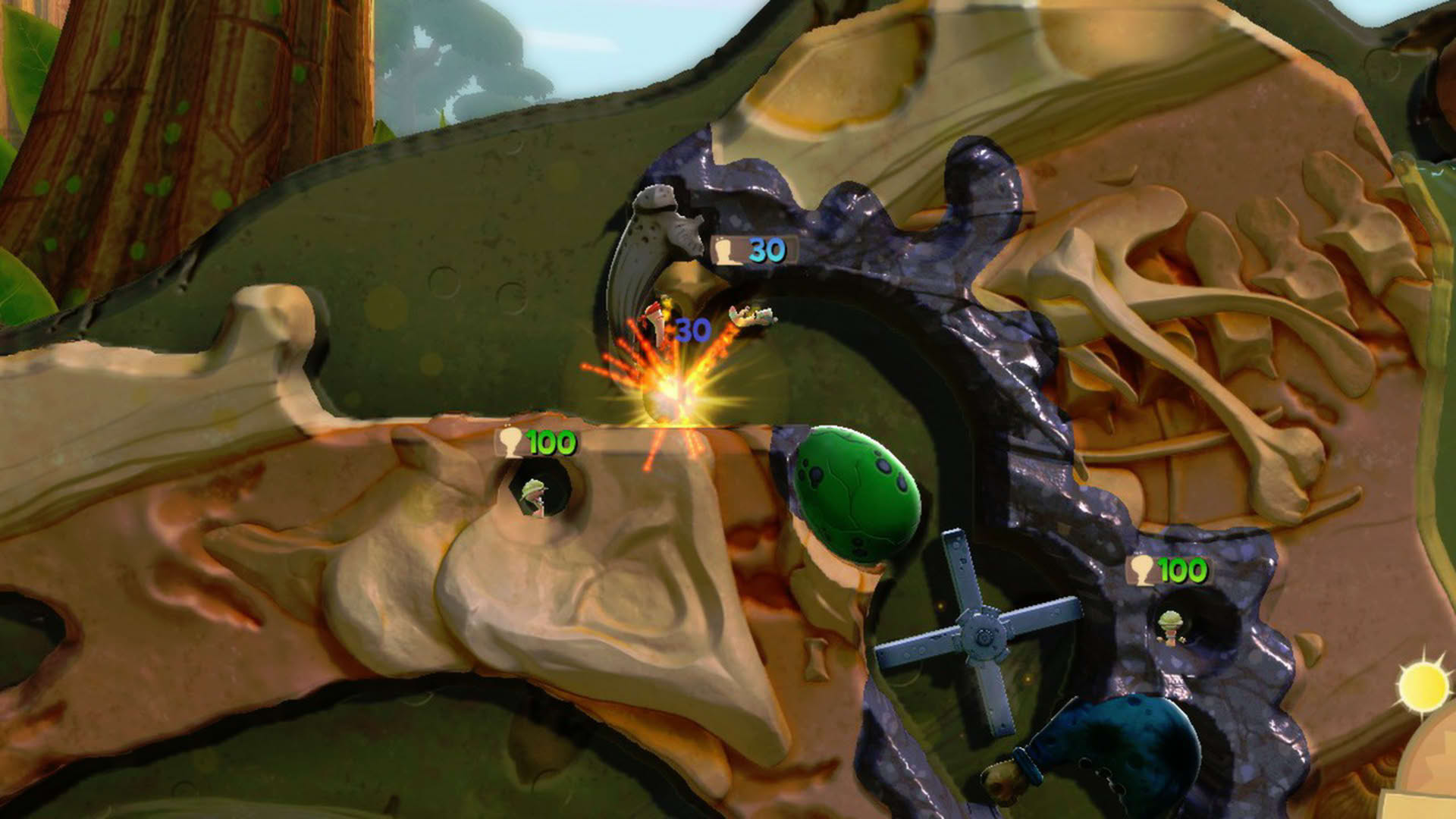 Screenshot for Worms Clan Wars