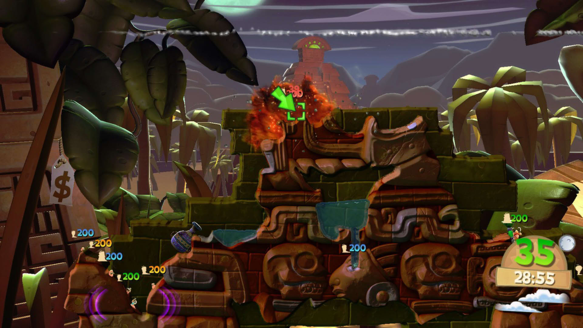 Screenshot for Worms Clan Wars
