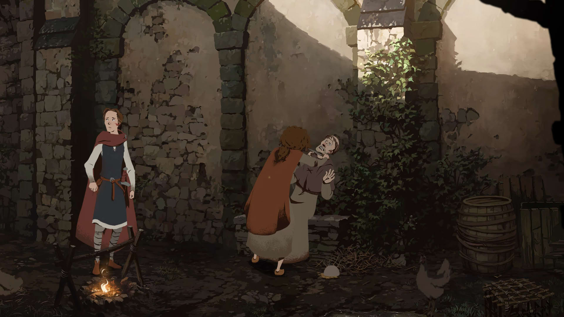 Screenshot for Ken Follett's The Pillars of the Earth