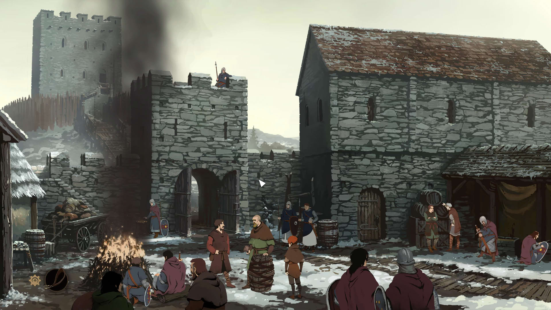 Screenshot for Ken Follett's The Pillars of the Earth