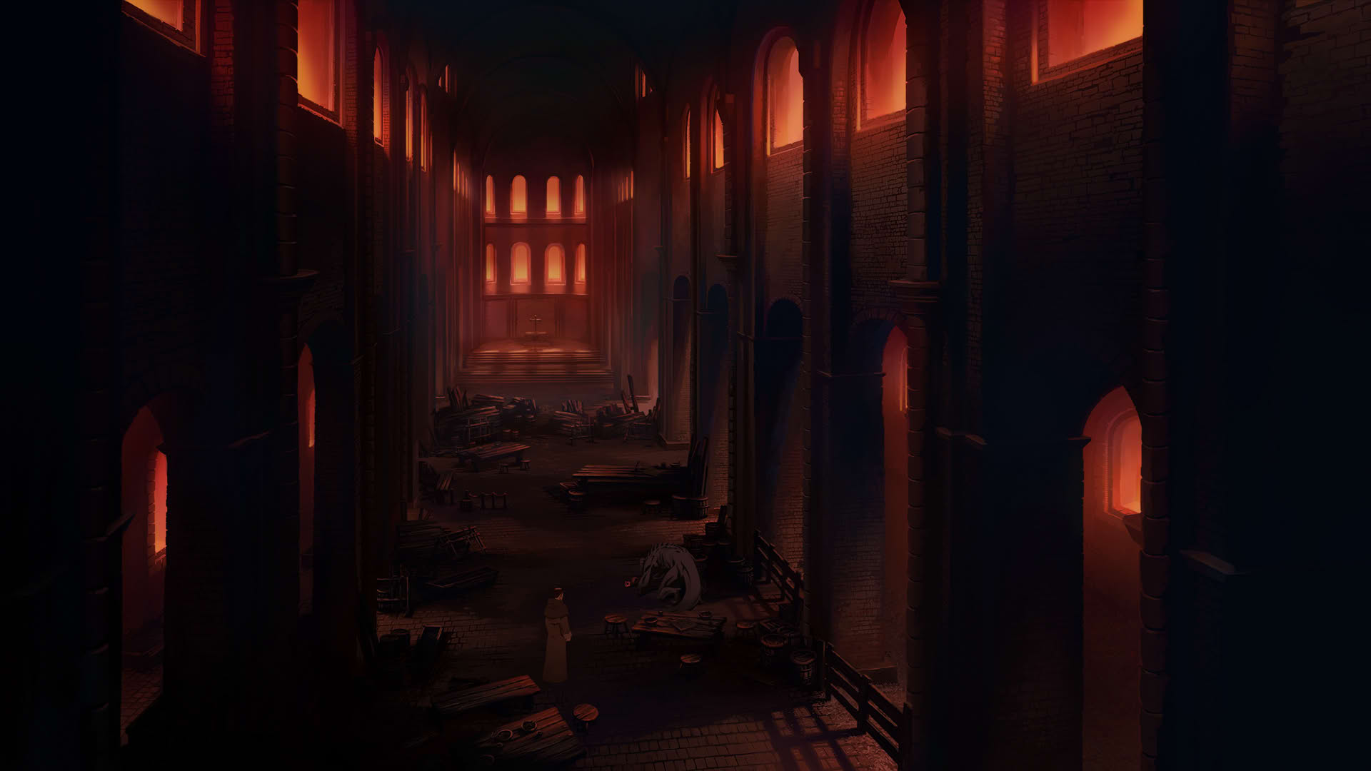 Screenshot for Ken Follett's The Pillars of the Earth