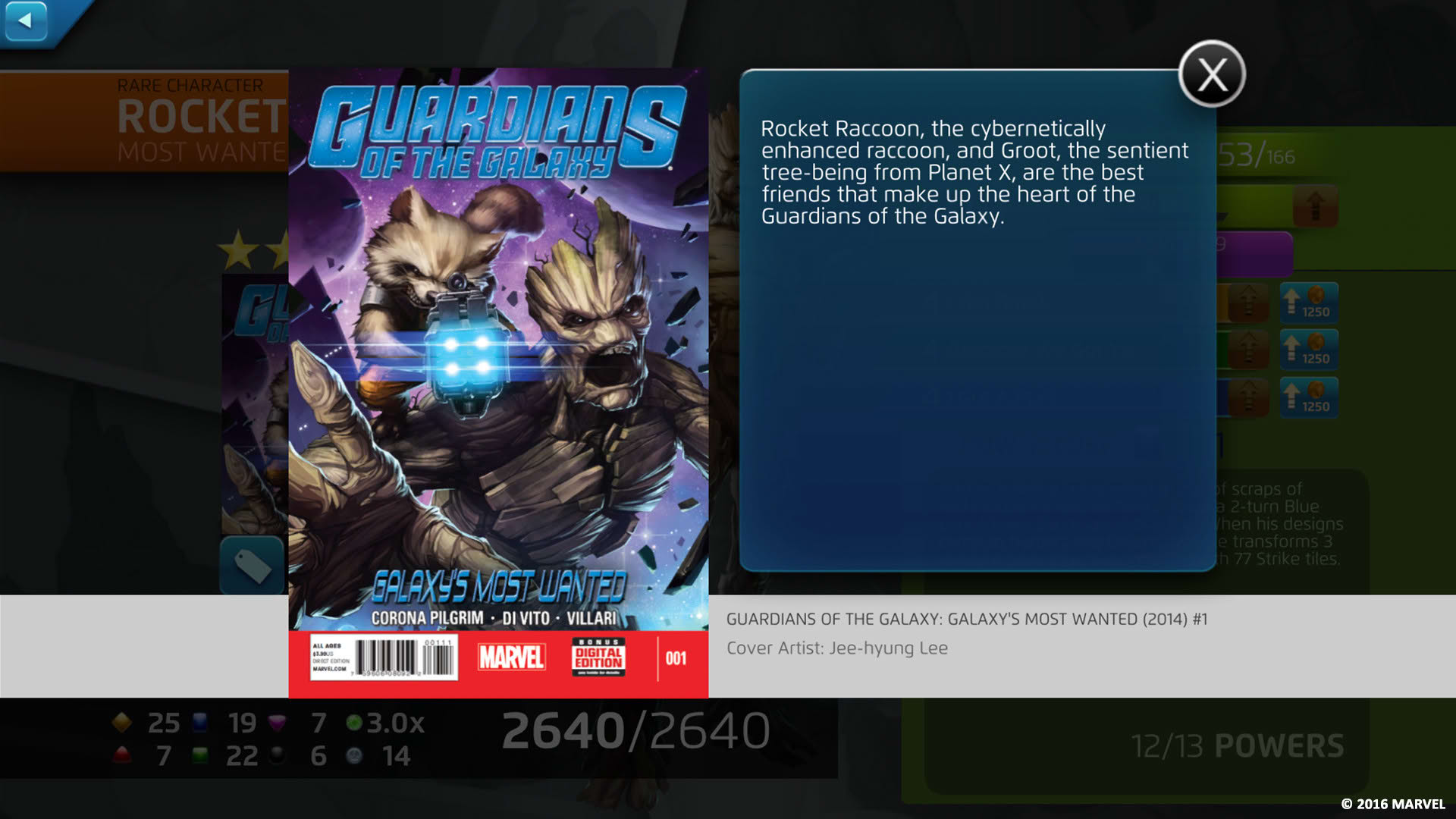 Screenshot for Marvel Puzzle Quest