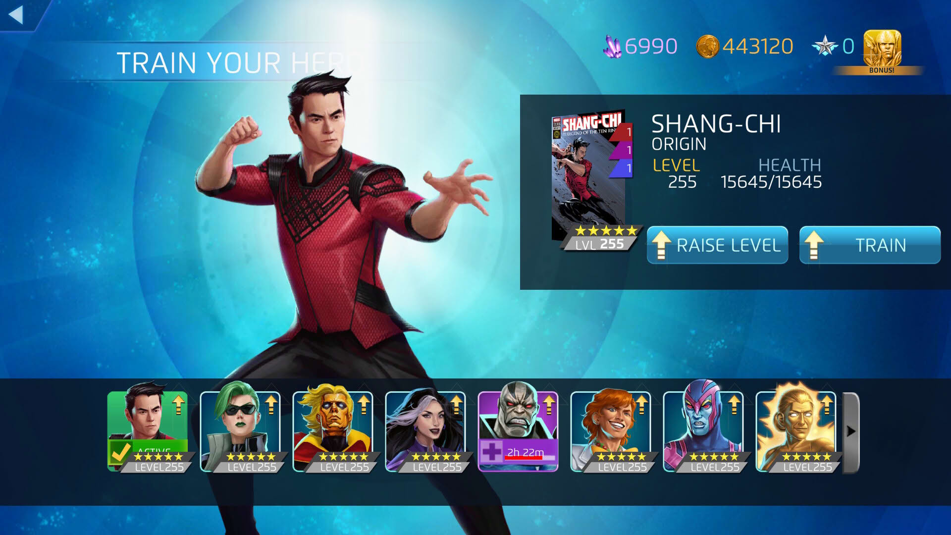 Screenshot for Marvel Puzzle Quest