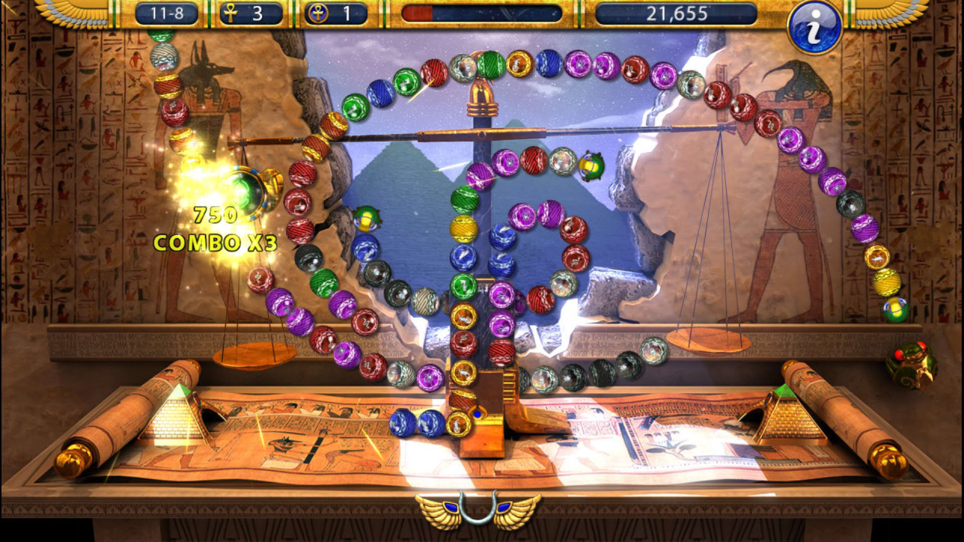 Screenshot for Luxor 2 HD