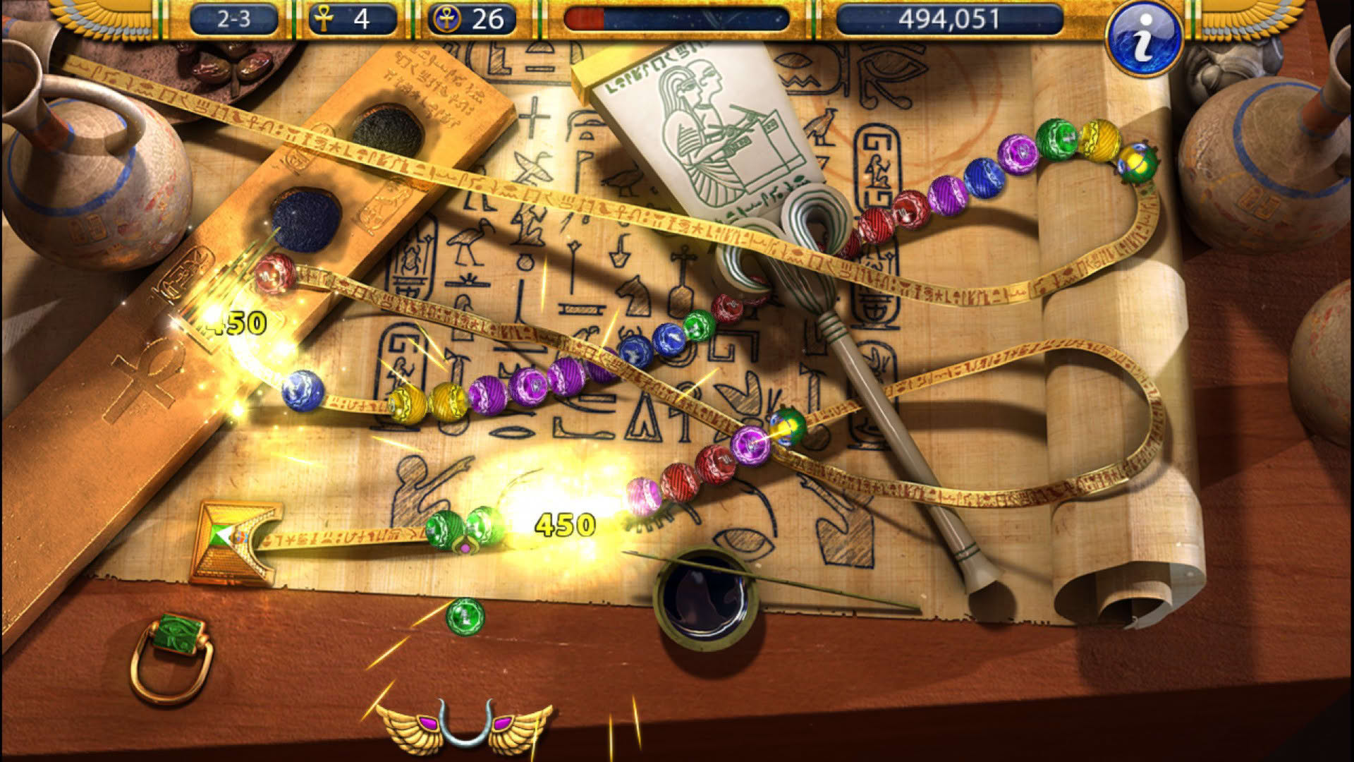 Screenshot for Luxor 2 HD
