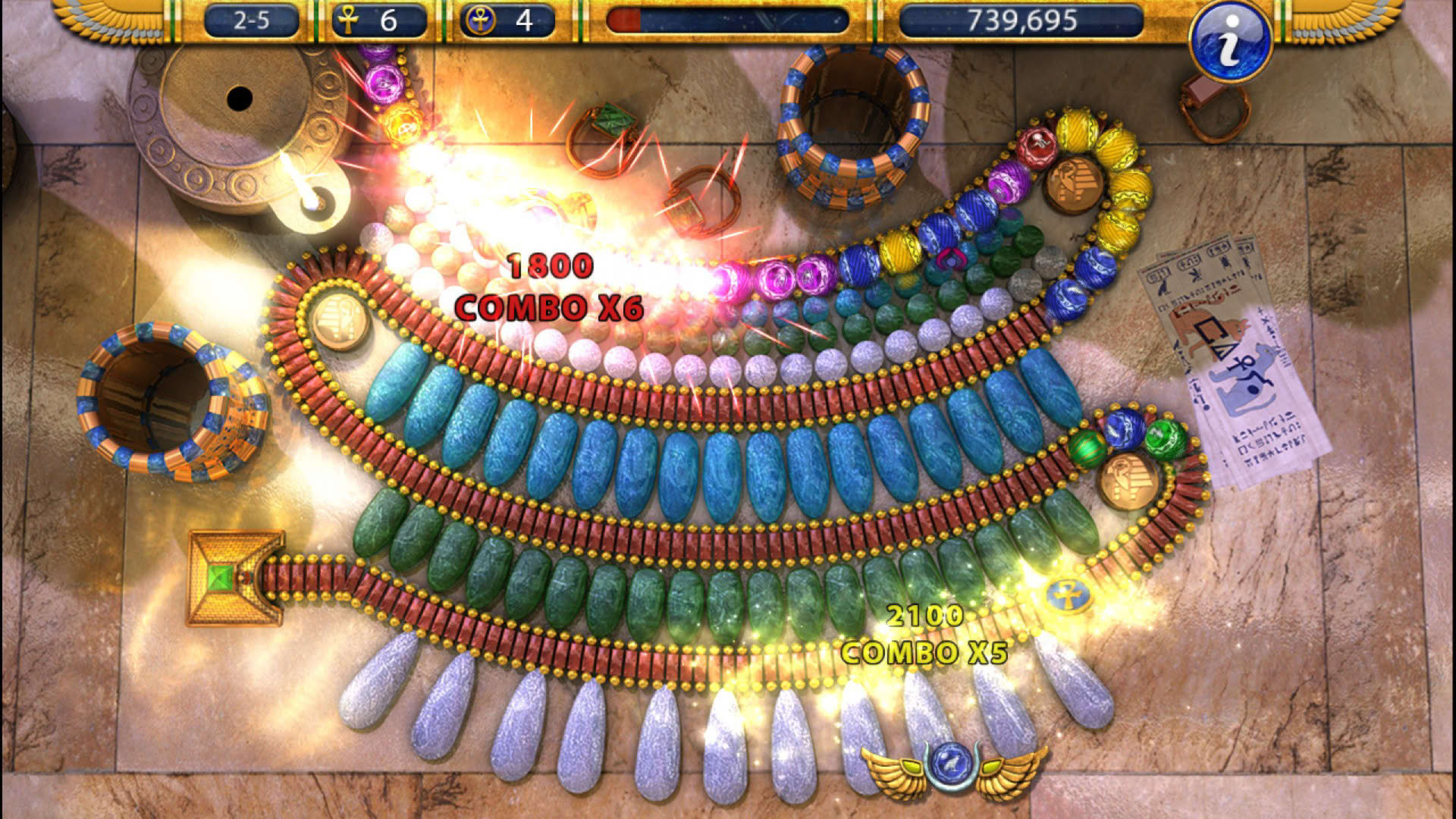 Screenshot for Luxor 2 HD