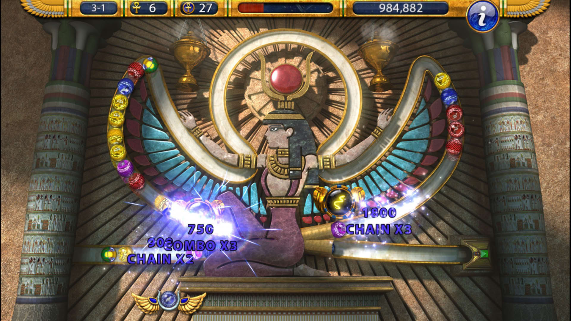 Screenshot for Luxor 2 HD