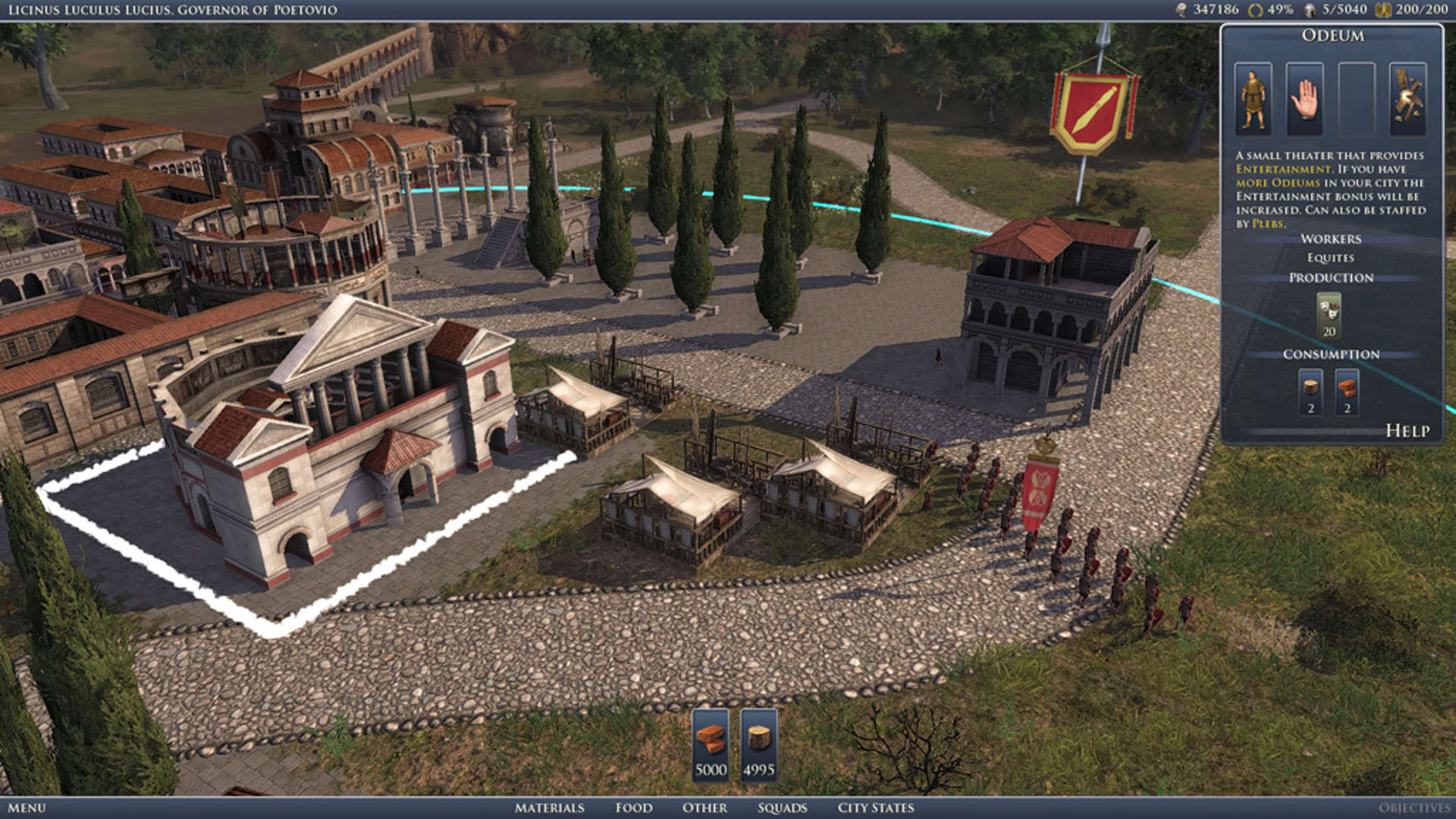 Screenshot for Grand Ages: Rome - Reign of Augustus