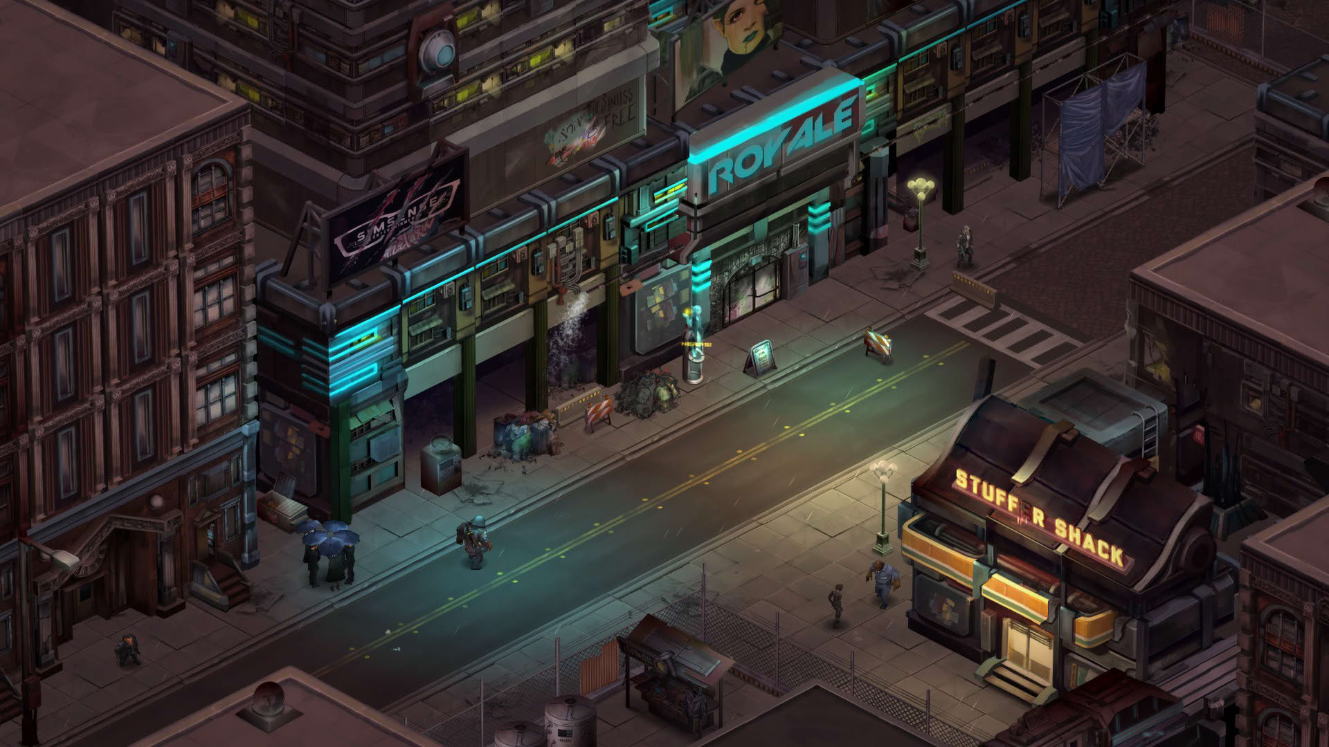 Screenshot for Shadowrun Returns
