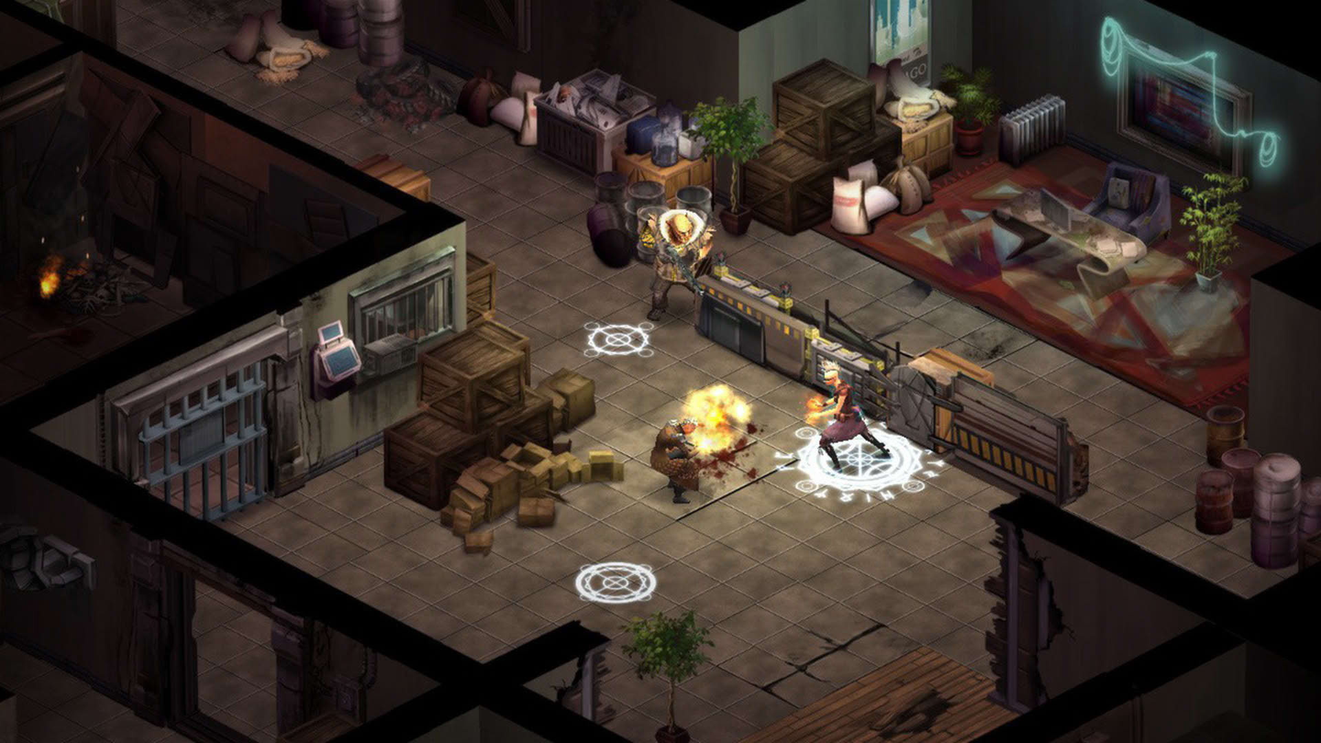 Screenshot for Shadowrun Returns
