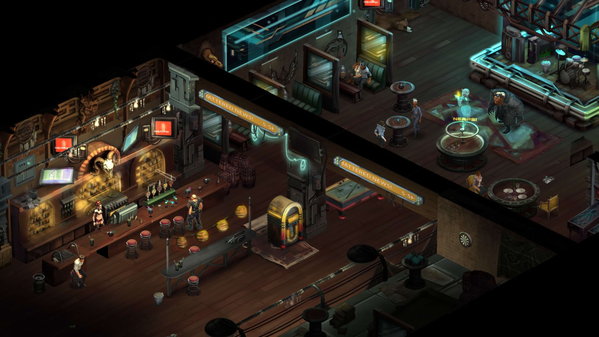 Screenshot for Shadowrun Returns