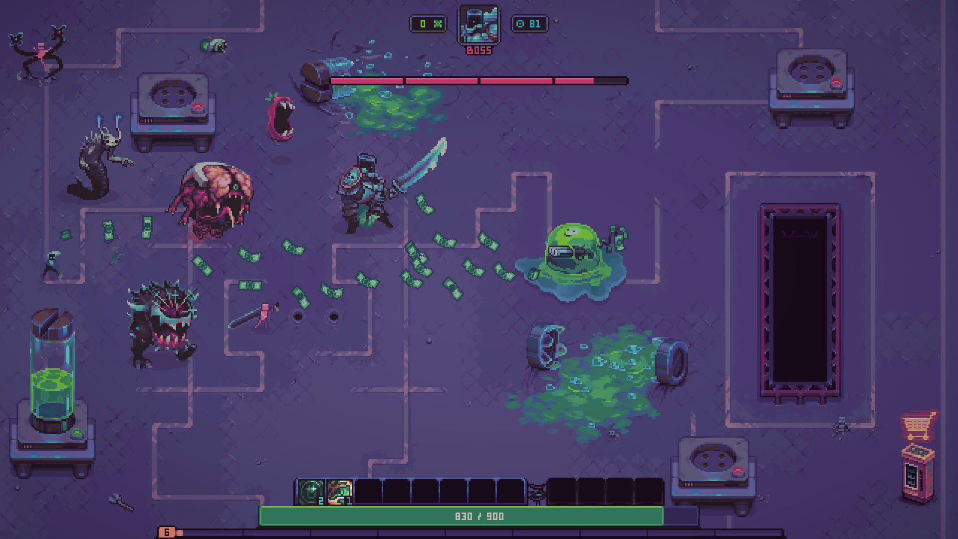 Screenshot for Slime 3K: Rise Against Despot