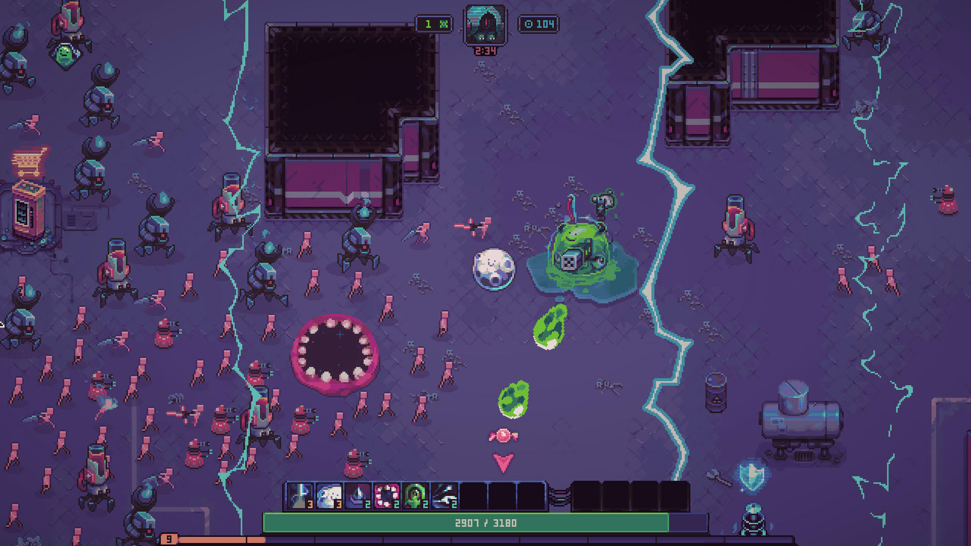 Screenshot for Slime 3K: Rise Against Despot