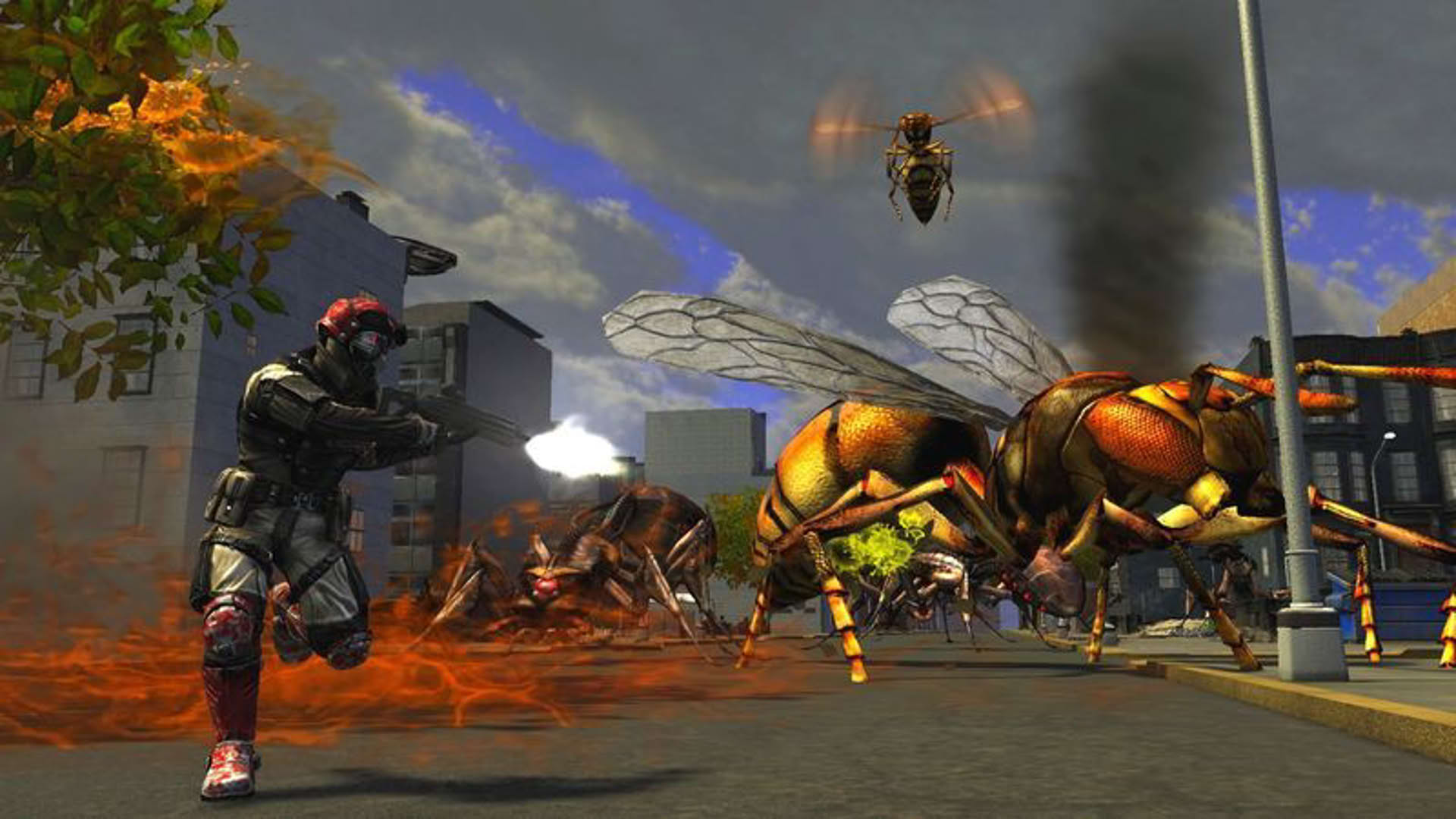 Screenshot for Earth Defense Force: Insect Armageddon