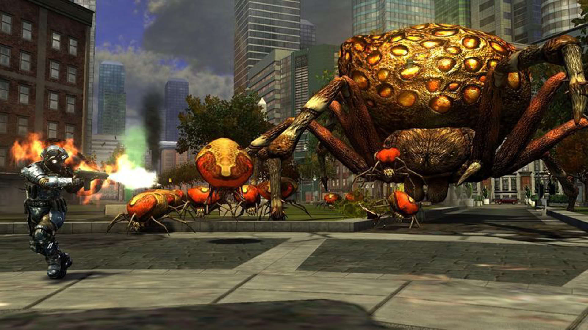 Screenshot for Earth Defense Force: Insect Armageddon