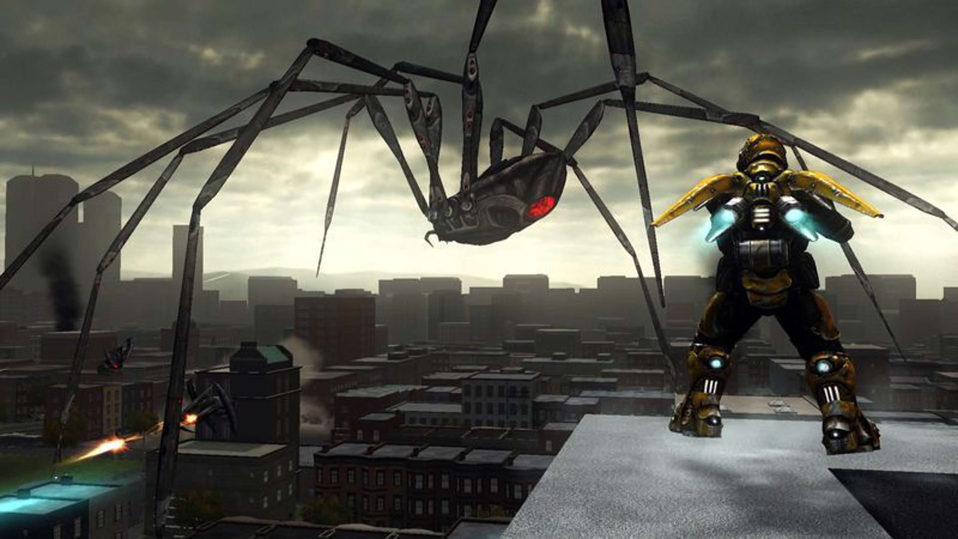 Screenshot for Earth Defense Force: Insect Armageddon