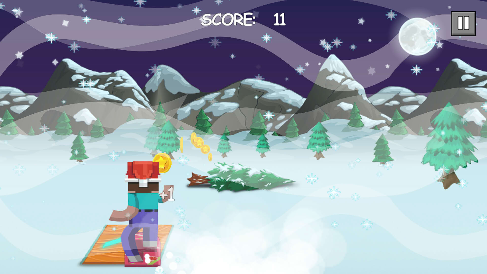 Screenshot for Adventures of a Snowboarder